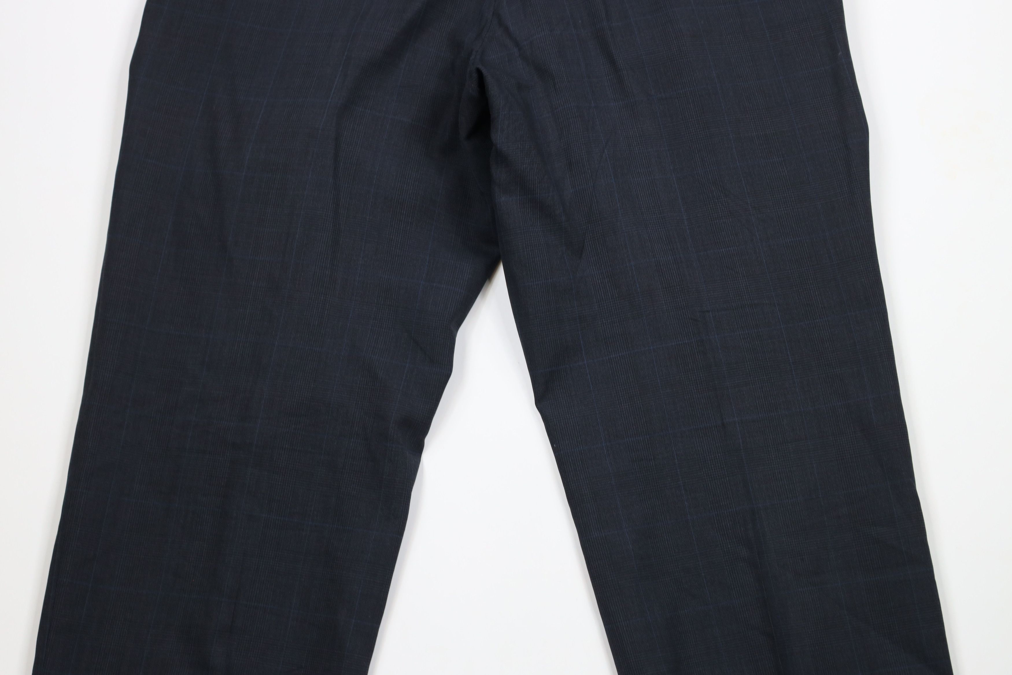 Jos. A. Bank × Vintage Vintage 90s Jos A Bank Wool Wide Leg Chino Pants Plaid Size US 36 / EU 52 - 13 Thumbnail