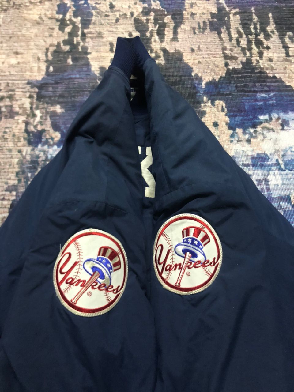 Swingster Vintage Swingster Supplex New York Yankees Baseball Jacket Size US L / EU 52-54 / 3 - 5 Thumbnail