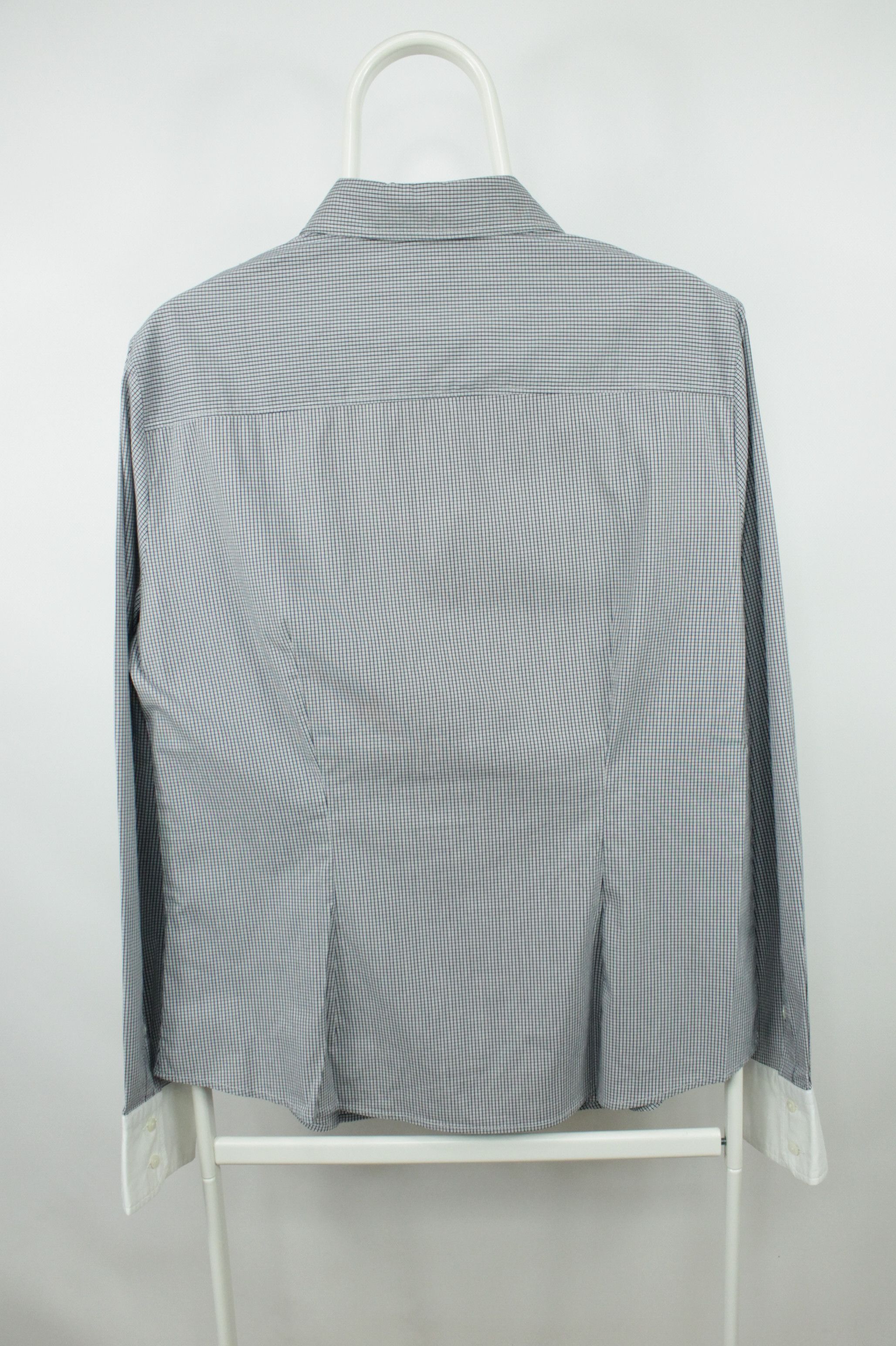 Max Mara × Weekend Max Mara Beautiful Weekend Max Mara Cheked Slim Fit Shirt Size XL / US 12-14 / IT 48-50 - 8 Thumbnail