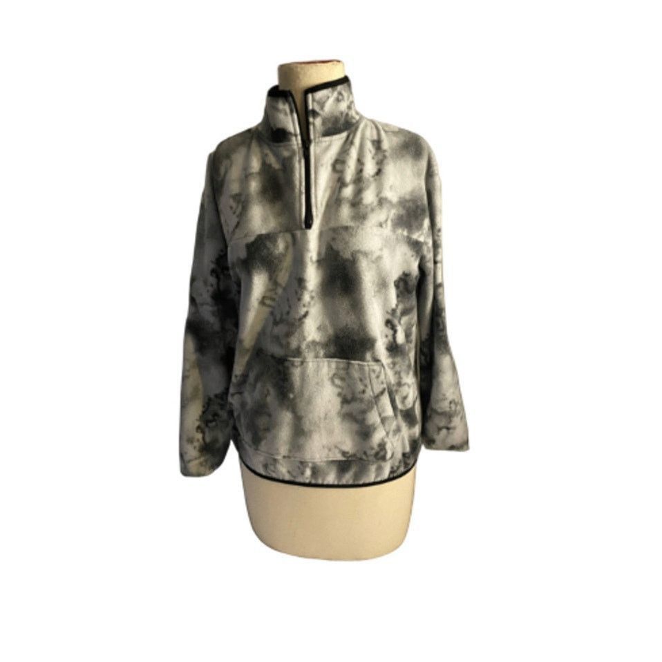 Other Soft Tie-Dye Fleece Quarter Zip Pullover No Boundaries S Size S / US 4 / IT 40 - 2 Thumbnail