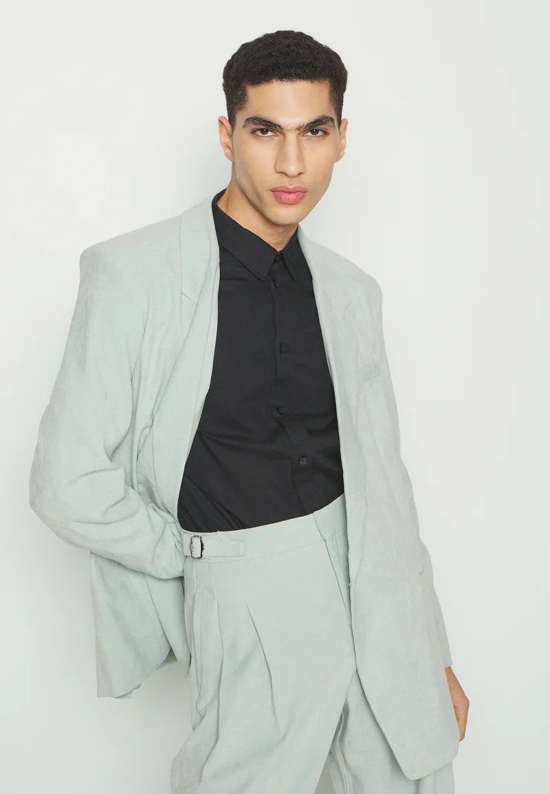 Other !DS! SS23 Heathe Pistachio Green Suit Size 40R - 4 Thumbnail