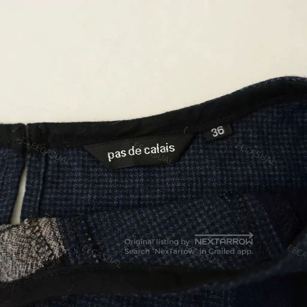 Pas de Calais Pas de Calais Check Pattern Shirt. Size XS / US 0-2 / IT 36-38 - 5 Thumbnail