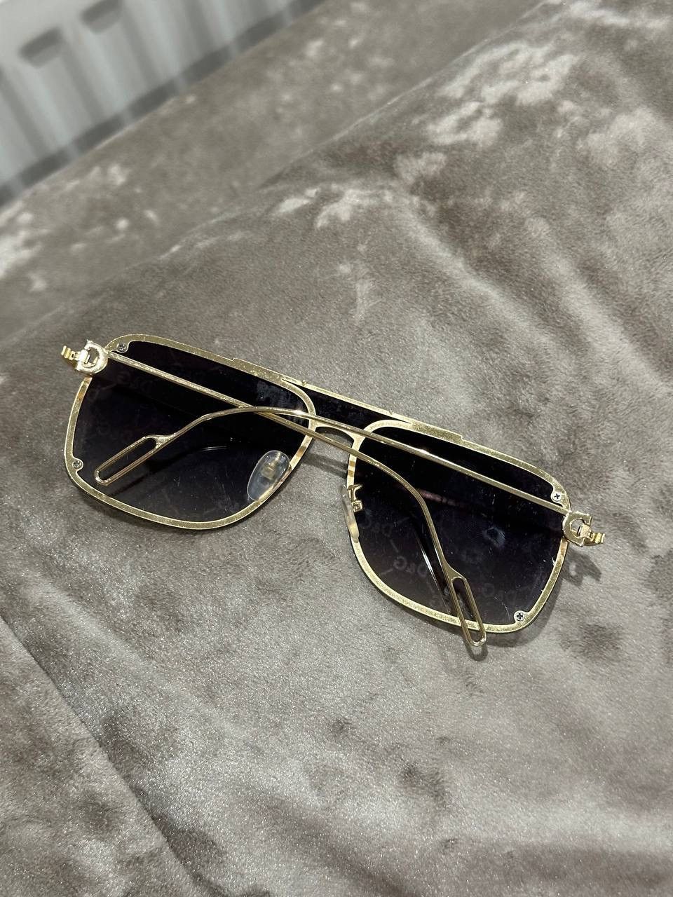 Vintage Dolce Gabbana hologram sun glasses monogram DG glass old lux Size ONE SIZE - 5 Thumbnail