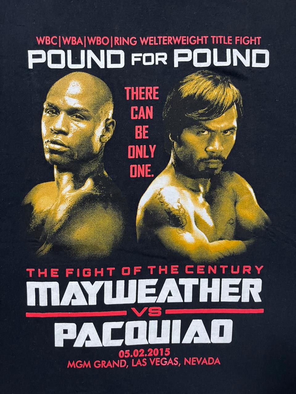 Rap Tees Mayweather VS Pacquiao Promo Shirt Size US XL / EU 56 / 4 - 3 Thumbnail