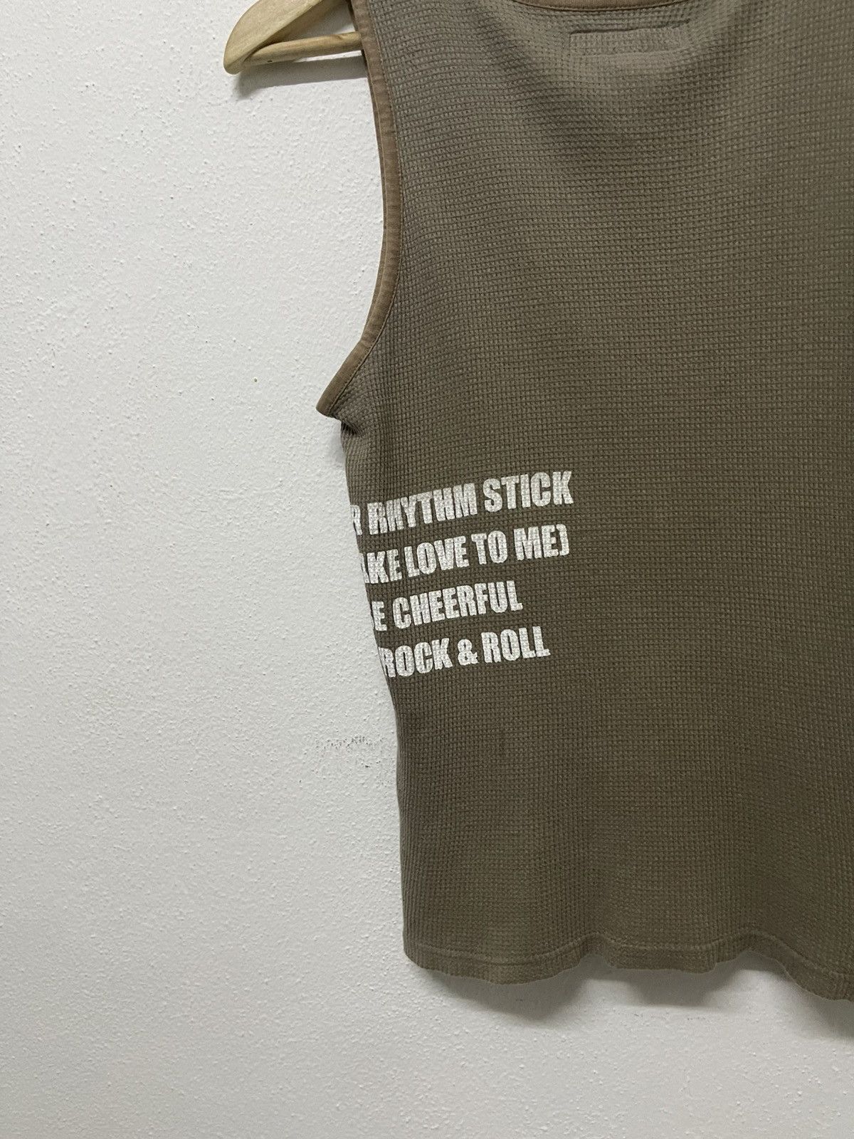 Katharine Hamnett London 1990s KATHERINE HAMNETT CUT AND SEWN PUNK TANK TOP Size M / US 6-8 / IT 42-44 - 8 Thumbnail