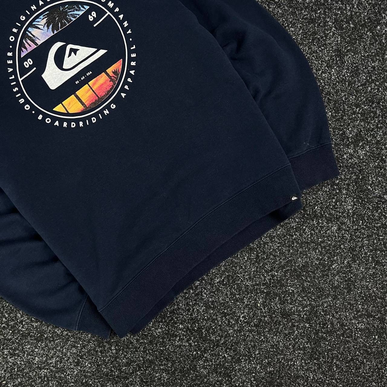 Quicksilver Quiksilver sweatshirt big logo surf style techwear oakley Size US XL / EU 56 / 4 - 3 Thumbnail