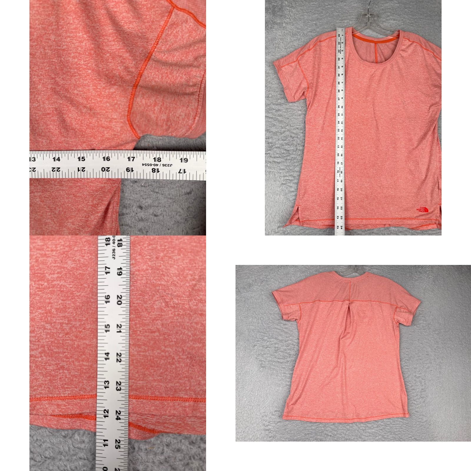 The North Face The North Face Shirt Women M Pink Crew Neck Short Sleeve Polyester Blend READ Size M / US 6-8 / IT 42-44 - 8 Thumbnail