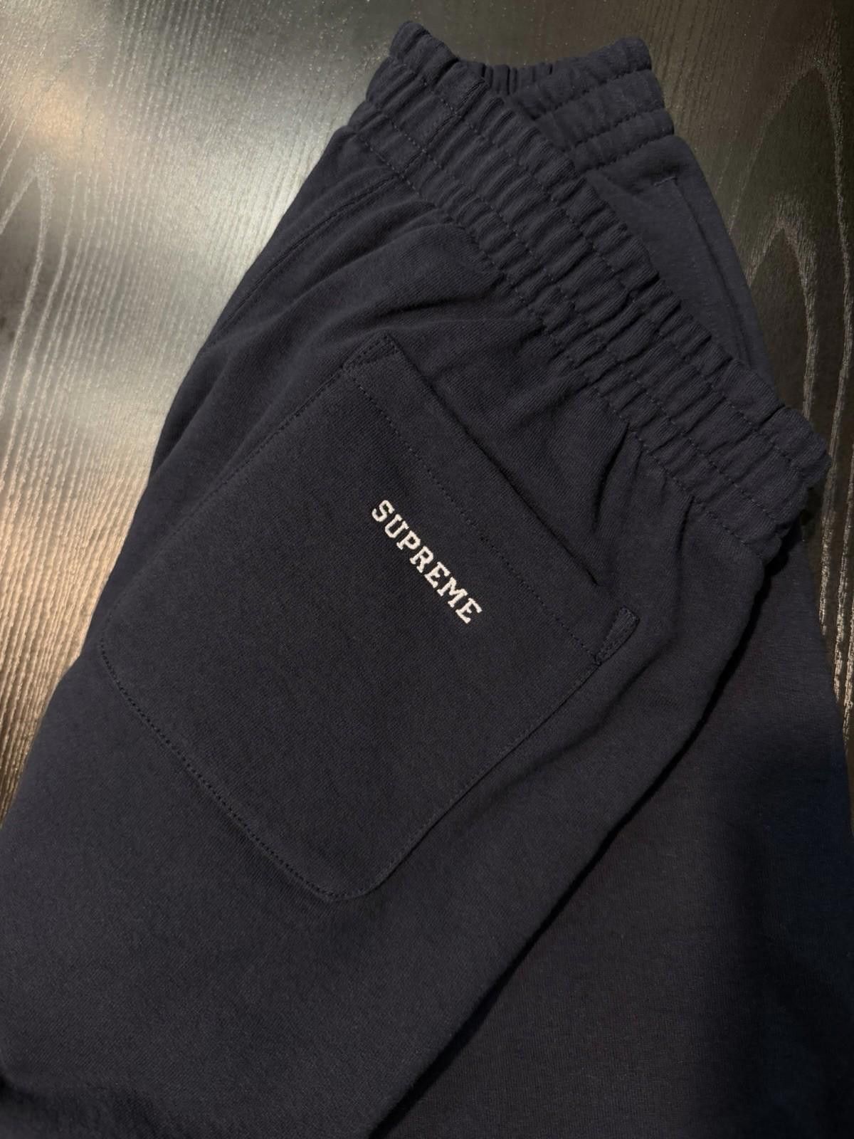 Supreme Supreme S Logo Sweatpants Navy Blue (SS25) Brand New Size M Size US 32 / EU 48 - 4 Thumbnail