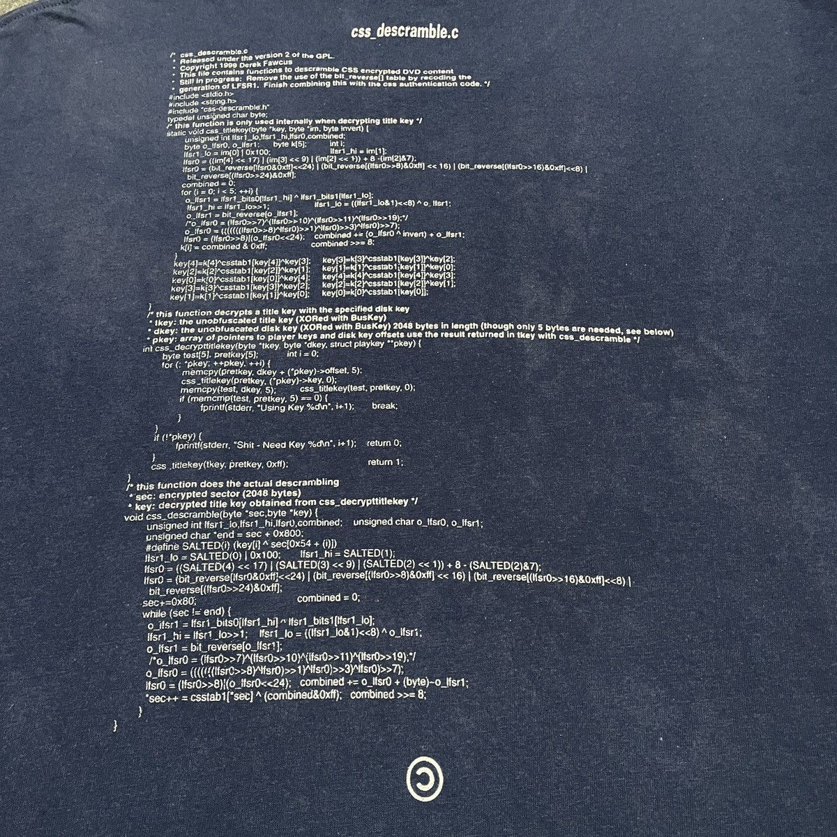 Hanes Vintage 90s Computer Science Coding DVD CCA Faded T-shirt Size US XL / EU 56 / 4 - 3 Thumbnail
