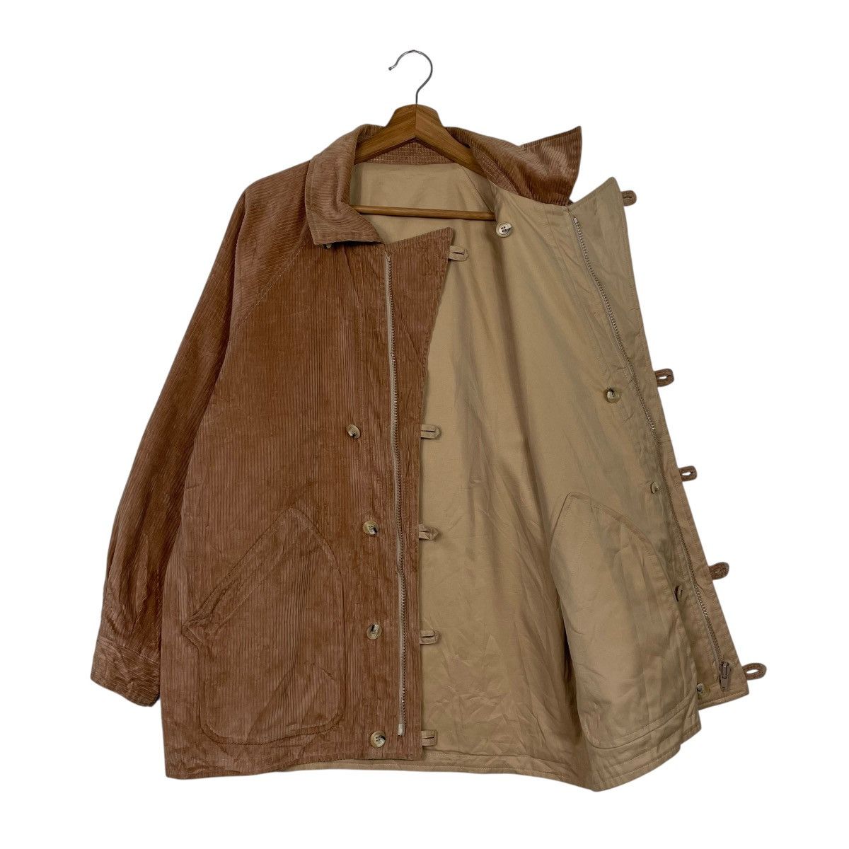 Emanuel Ungaro Emanuel Ungaro Paris Corduroy Reversible Jacket Size US M / EU 48-50 / 2 - 9 Thumbnail