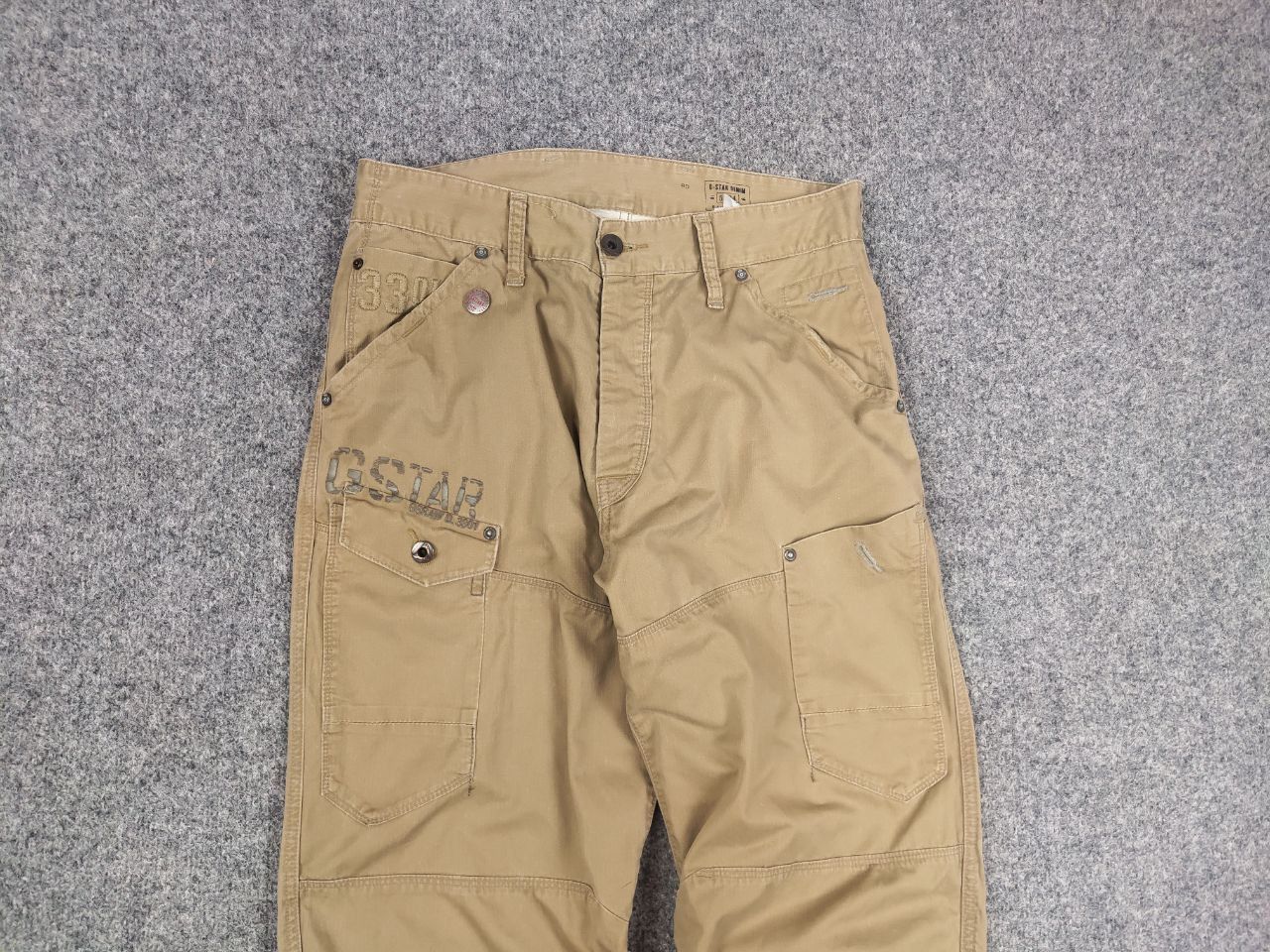 G-Star Vintage G Star raw General lows 5620 canvas cargo pants Size US 33 - 8 Thumbnail