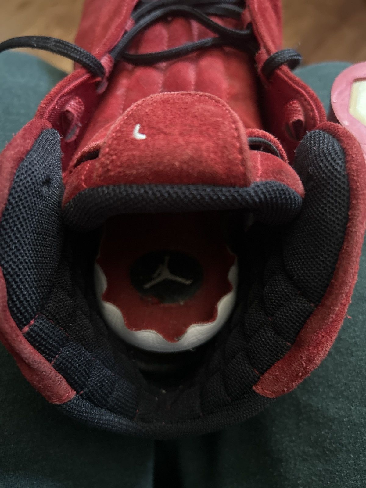 Jordan Brand Jordan 21 red suede Size US 11 / EU 44 - 7 Thumbnail
