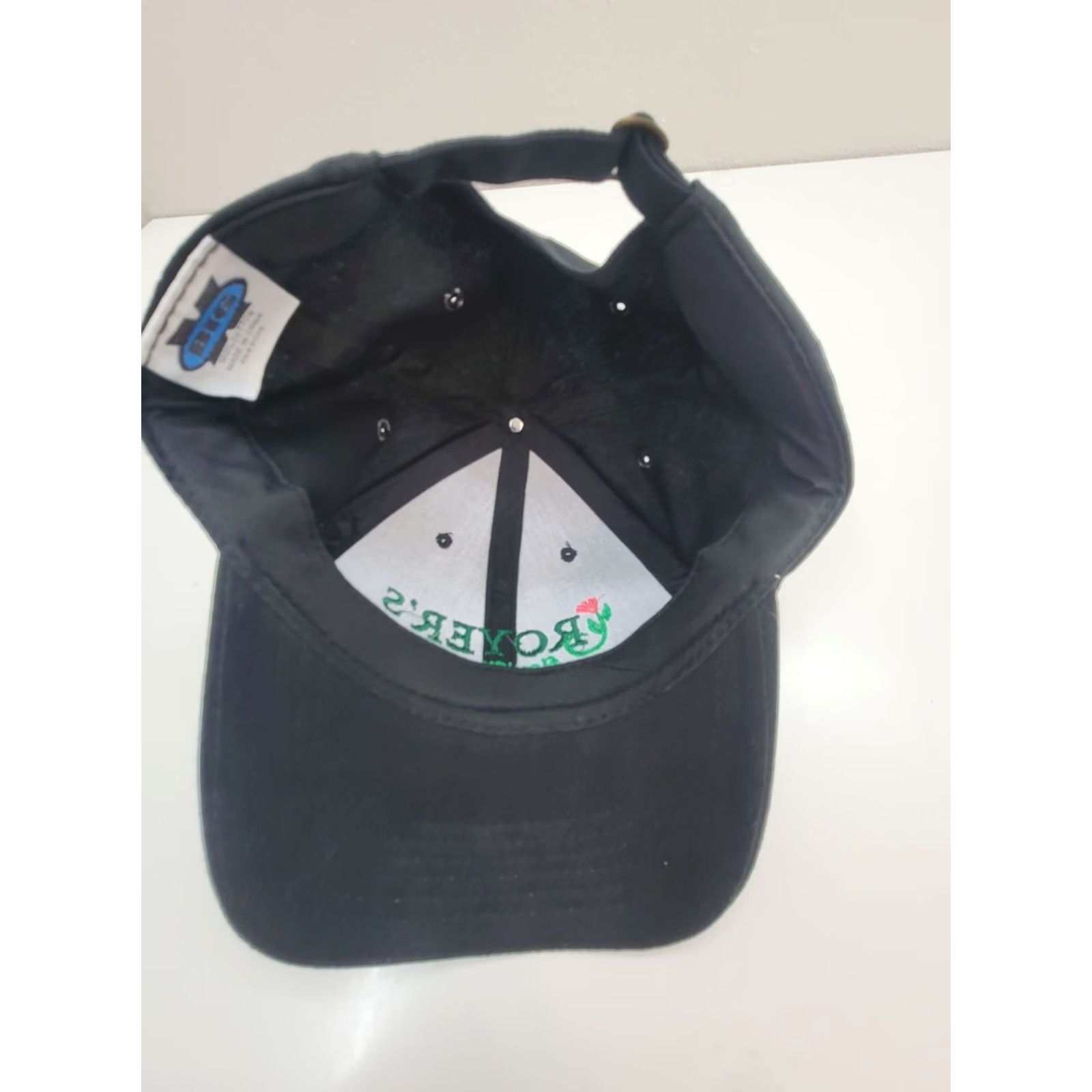 Vintage VINTAGE Unisex? No — Corrected: Unisex Adult Bix X Black Royers Flowers & Gifts Adjustable Baseball Hat Size ONE SIZE - 5 Thumbnail