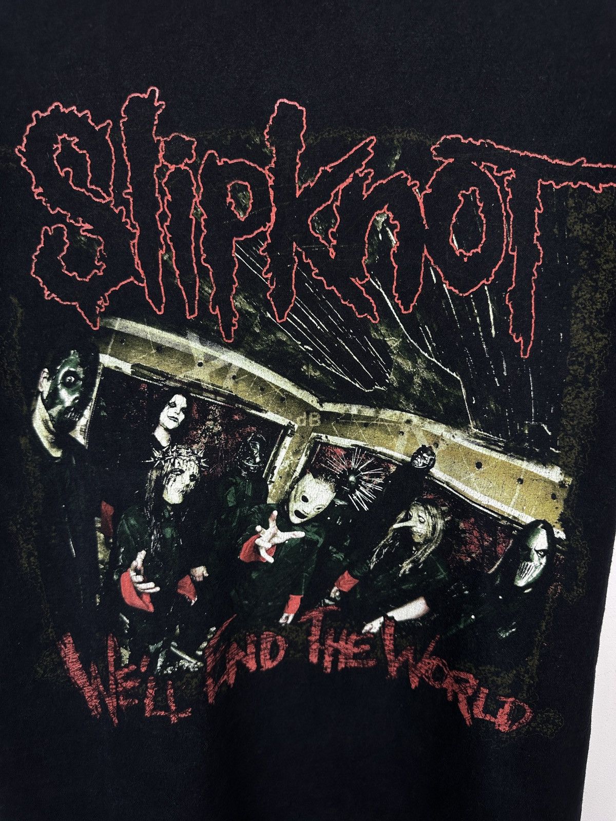 Band Tees Y2K Slipknot All Hope Is Gone Metal Band Graphic T Shirt Tee Size US M / EU 48-50 / 2 - 5 Thumbnail