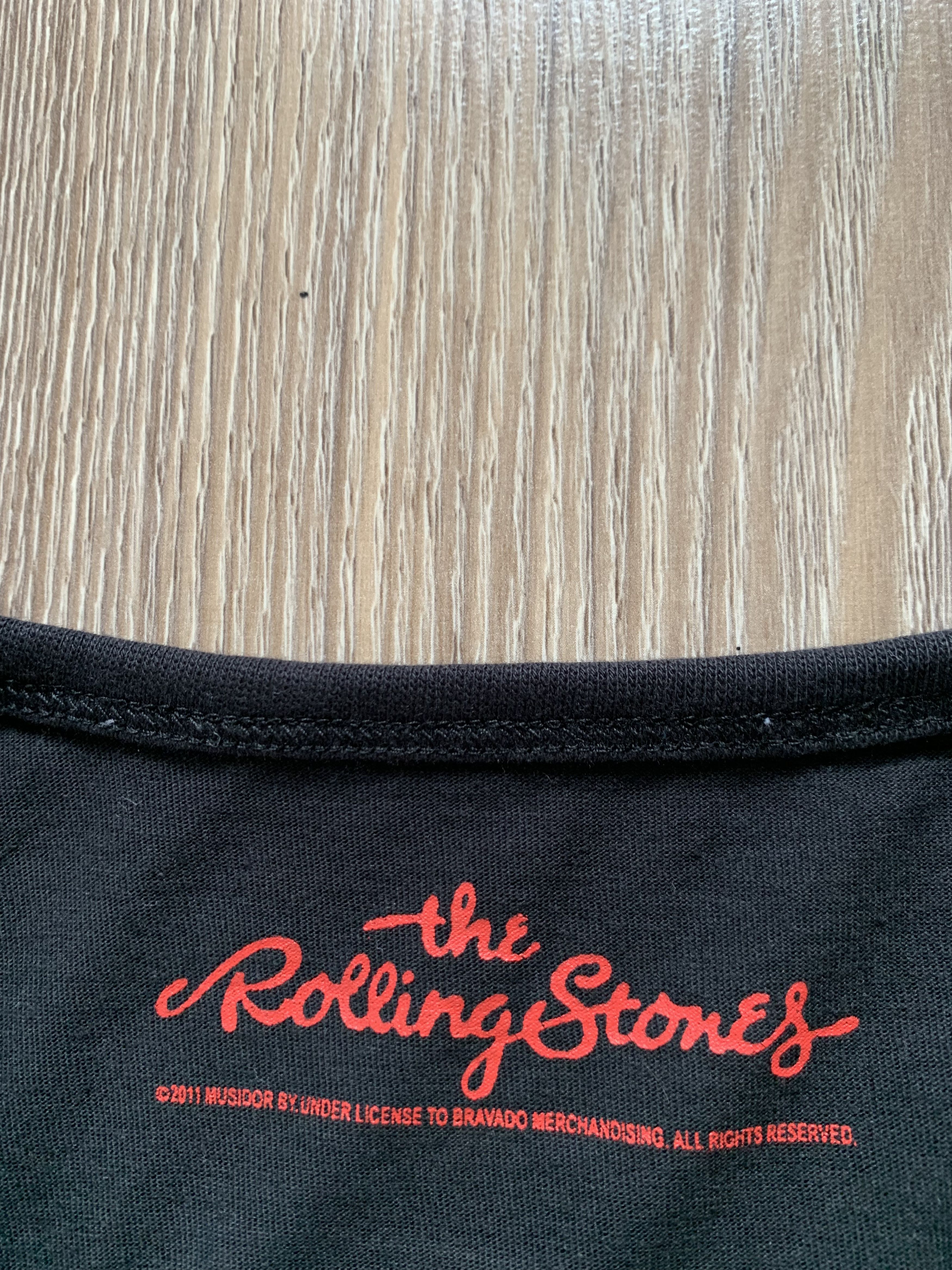Band Tees × The Rolling Stones × Vintage The Rolling Stones Vintage 2011 T-Shirt Size US L / EU 52-54 / 3 - 7 Thumbnail