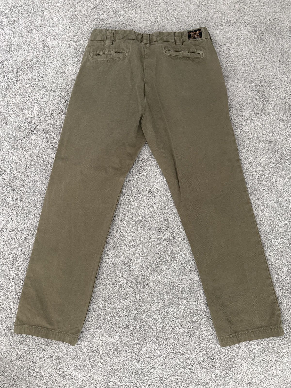 Civilianaire Civilianaire Green Khaki Chino Size US 32 / EU 48 - 2 Thumbnail