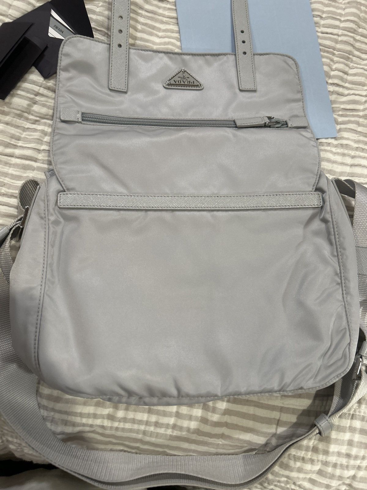 Prada Prada Re-Nylon Shoulder/Messenger Bag Size ONE SIZE - 2 Thumbnail