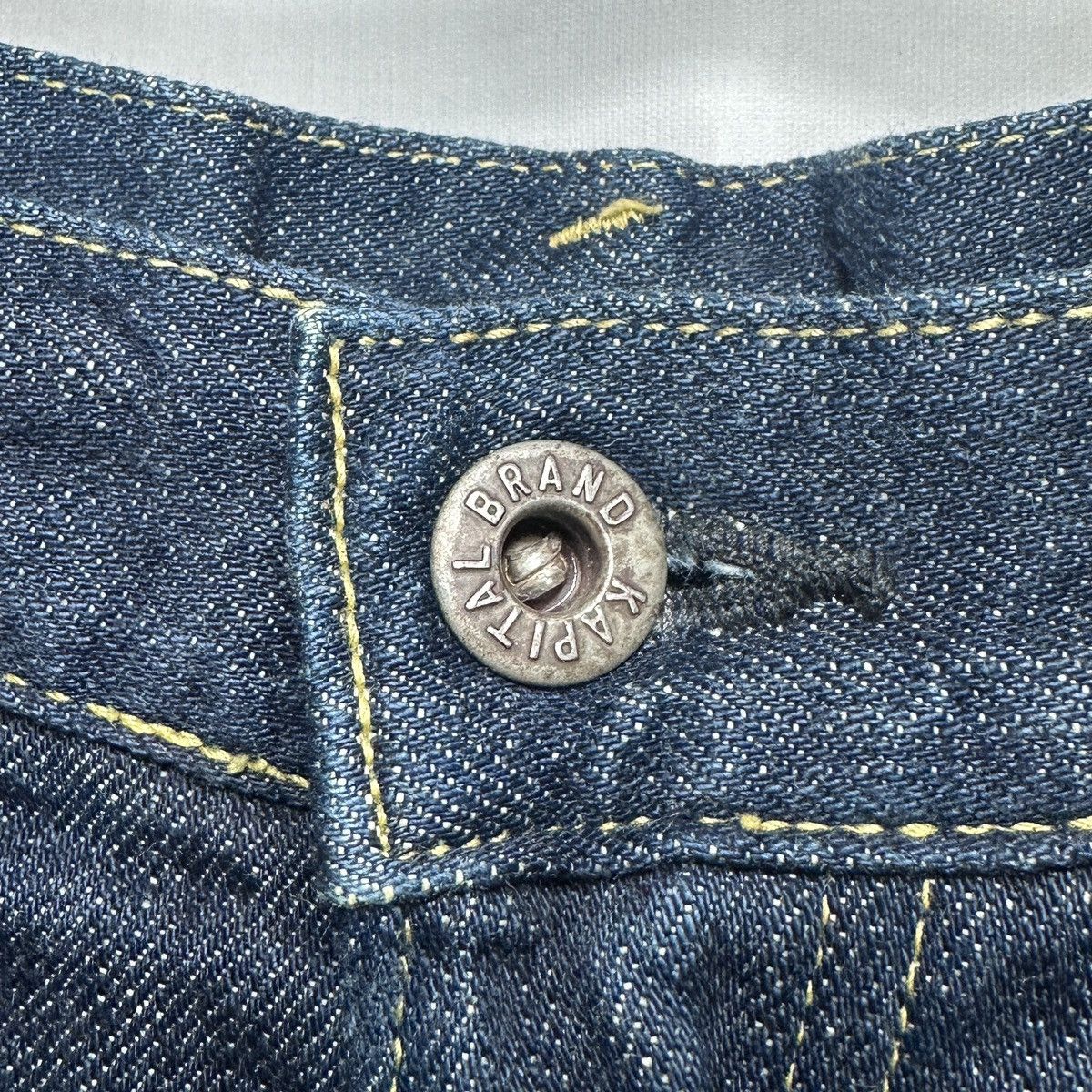 Kapital Buckleback Blue Denim Jeans Size US 30 / EU 46 - 4 Thumbnail