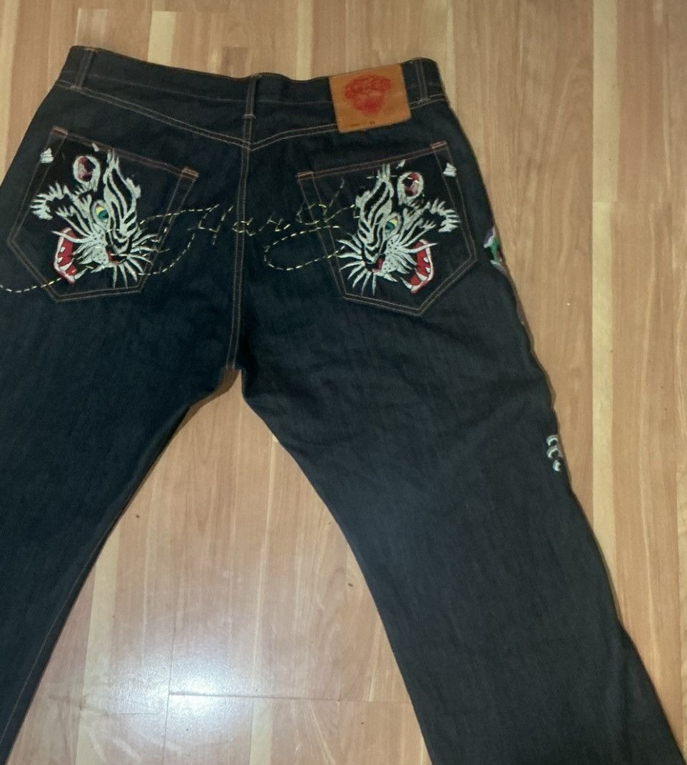 Ed Hardy VINTAGE Y2K ED HARDY 42 X 34 100% COTTON Size US 42 / EU 58 - 5 Thumbnail