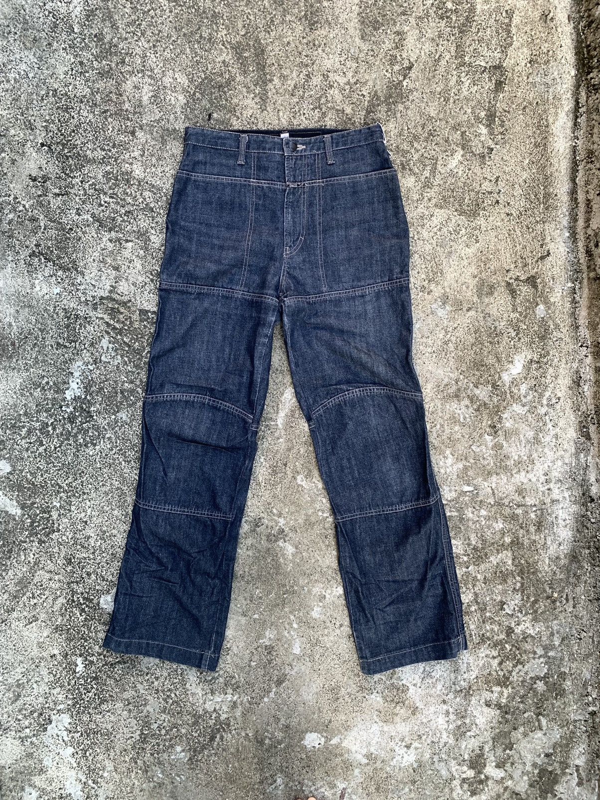 Marithe + Francois Girbaud MFG Marithe Franchois Girbaud Double Knee Selvedge Size US 29 - 1 Thumbnail