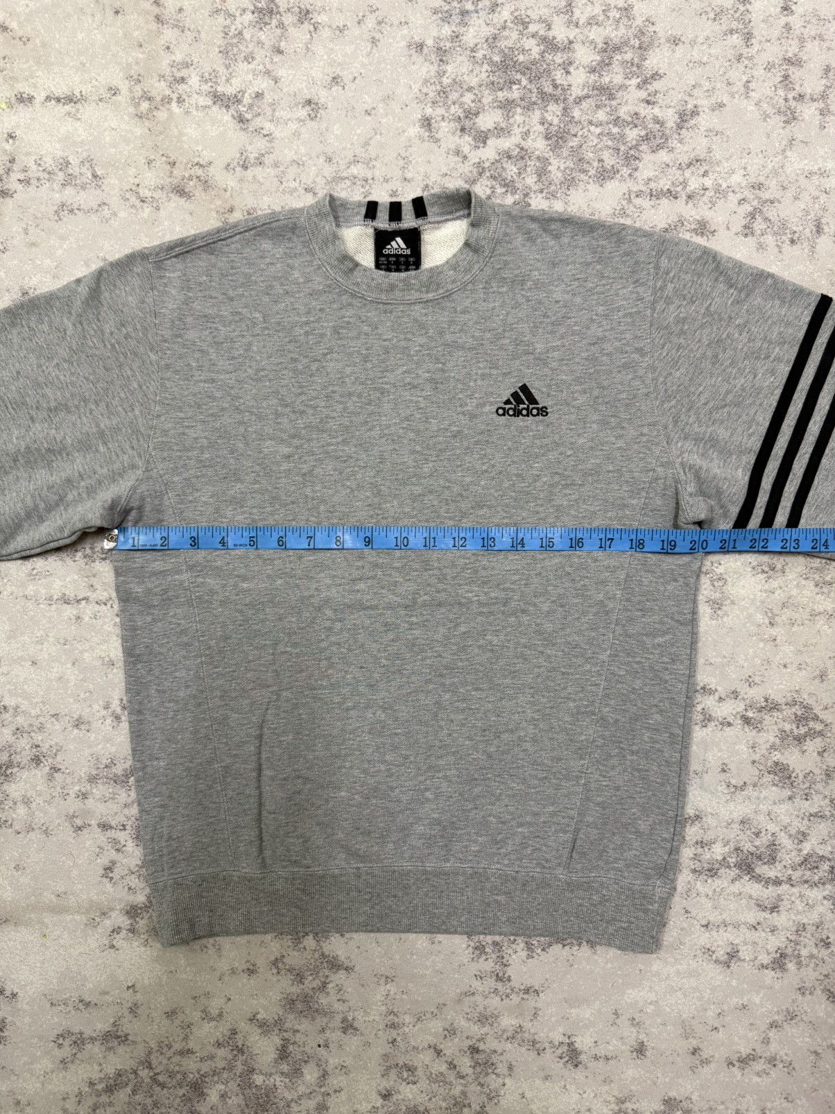 Adidas Vintage Adidas Stripes Crewneck Sweatshirt Size US S / EU 44-46 / 1 - 14 Thumbnail
