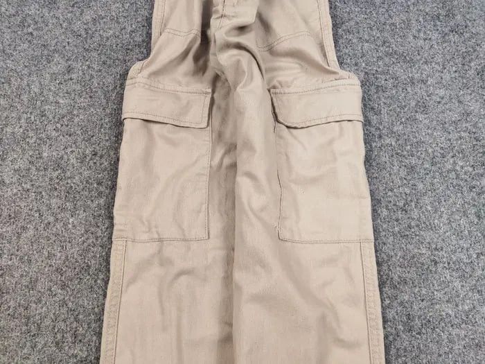 Japanese Brand Vintage Japanese Casual Beige Baggy Cargo Pants Y2K Style Size US 32 / EU 48 - 7 Thumbnail
