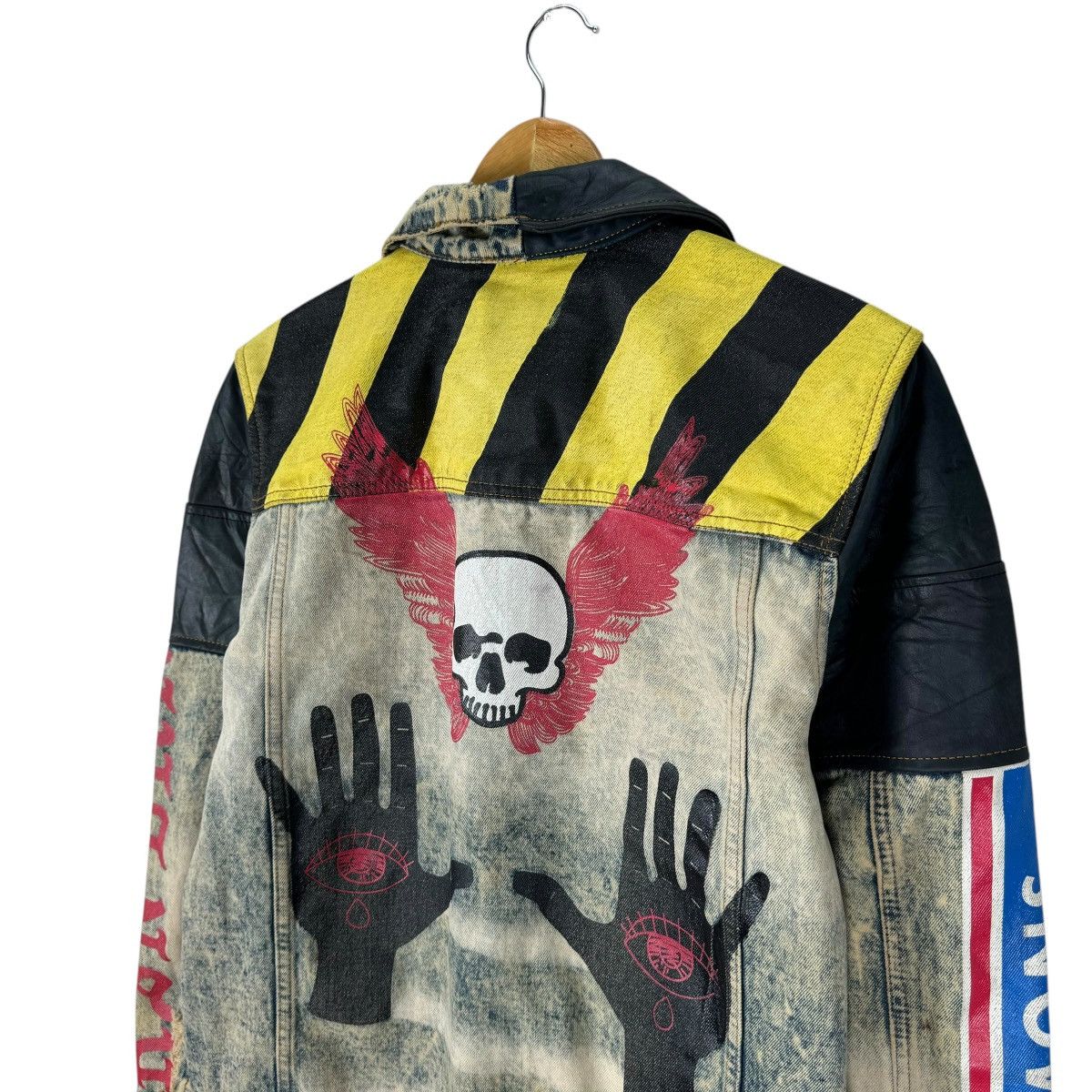 Reason ☀️REASON PATCHWORK DENIM ZIPPER JACKET Size US M / EU 48-50 / 2 - 9 Thumbnail