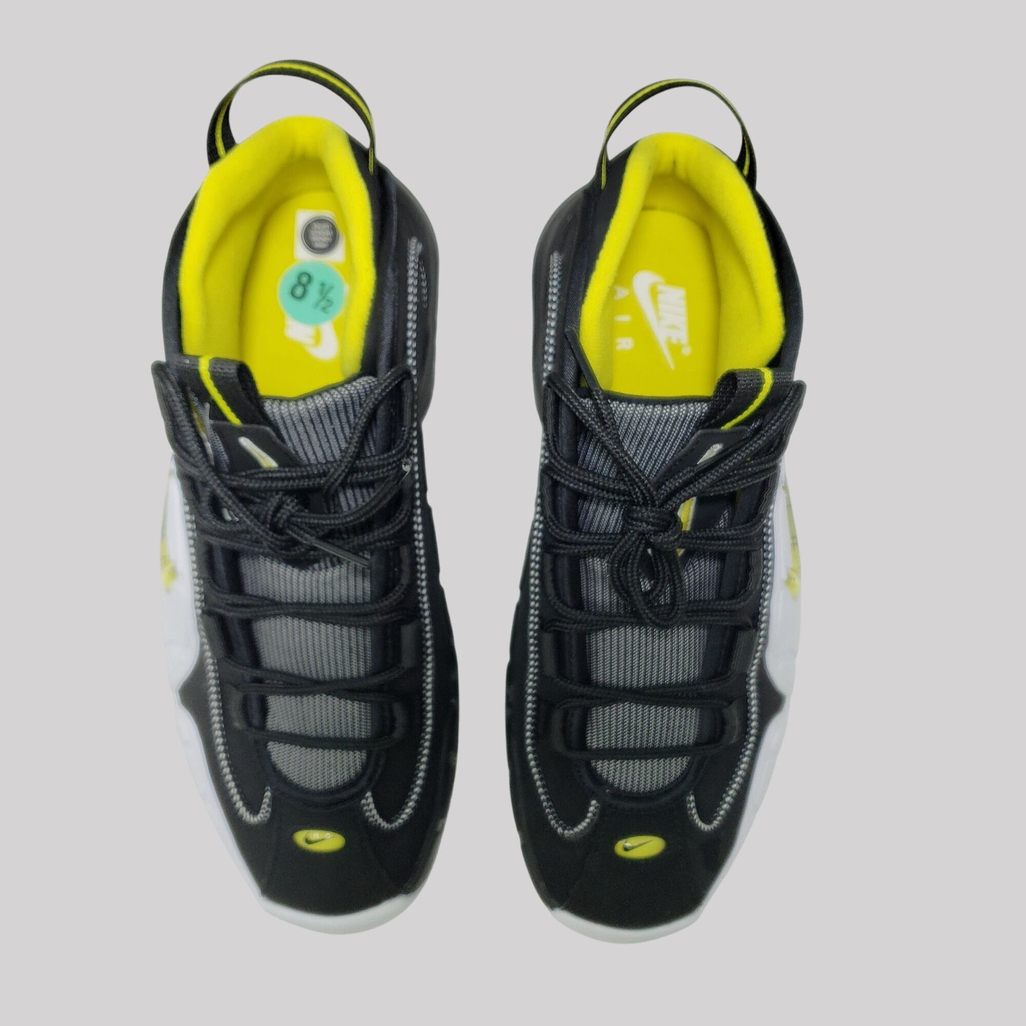 Nike Nike Air Max Penny 1 Orlando Black/White/Yellow Basketball Size US 8.5 / EU 41-42 - 5 Thumbnail