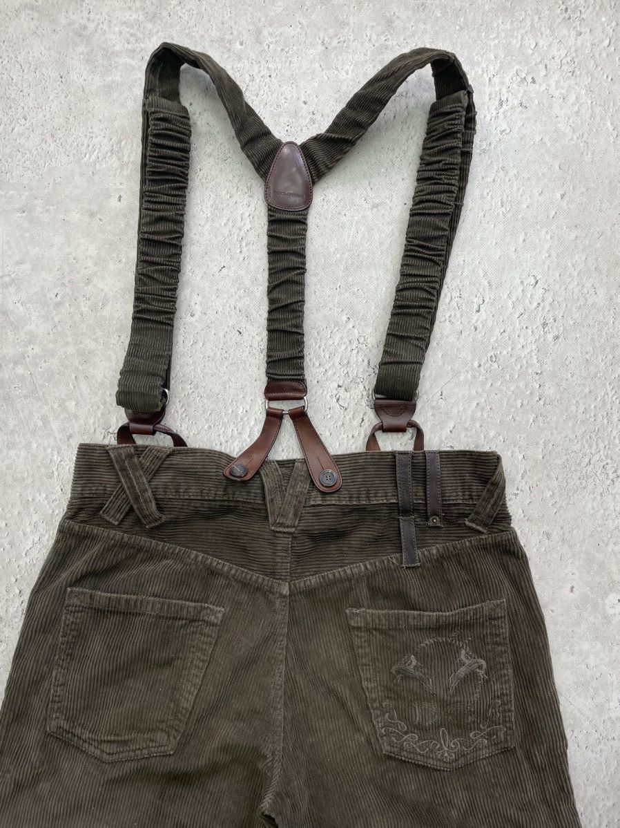 Dolce & Gabbana Rare 90s velvet Dolce gabbana pants 2000s hype Size US 33 - 13 Thumbnail