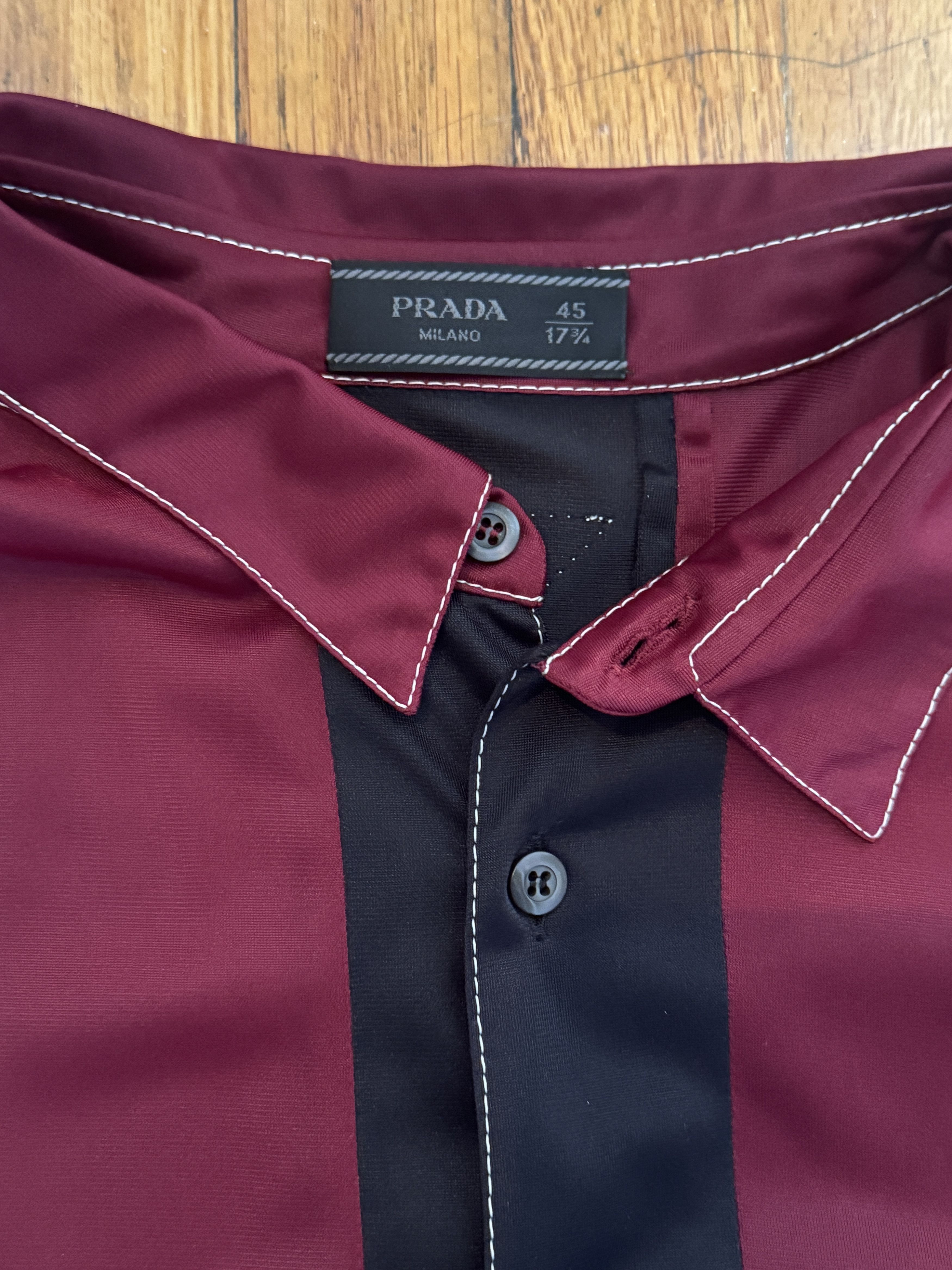 Prada Stripe Shirt Size US XXL / EU 58 / 5 - 2 Thumbnail