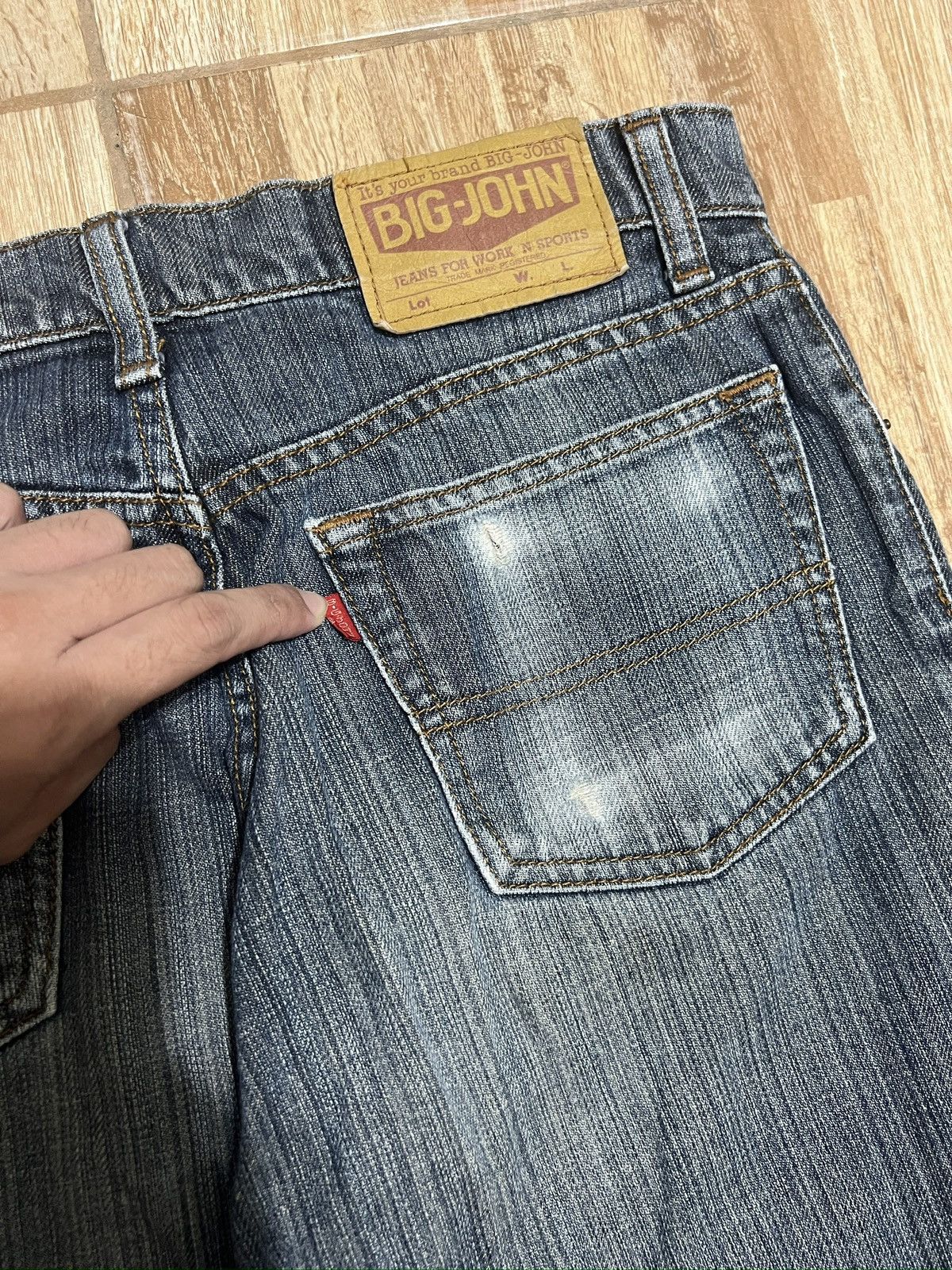 Big John Japan Made Big John Classic Straight Fit Jeans Size US 30 / EU 46 - 10 Thumbnail