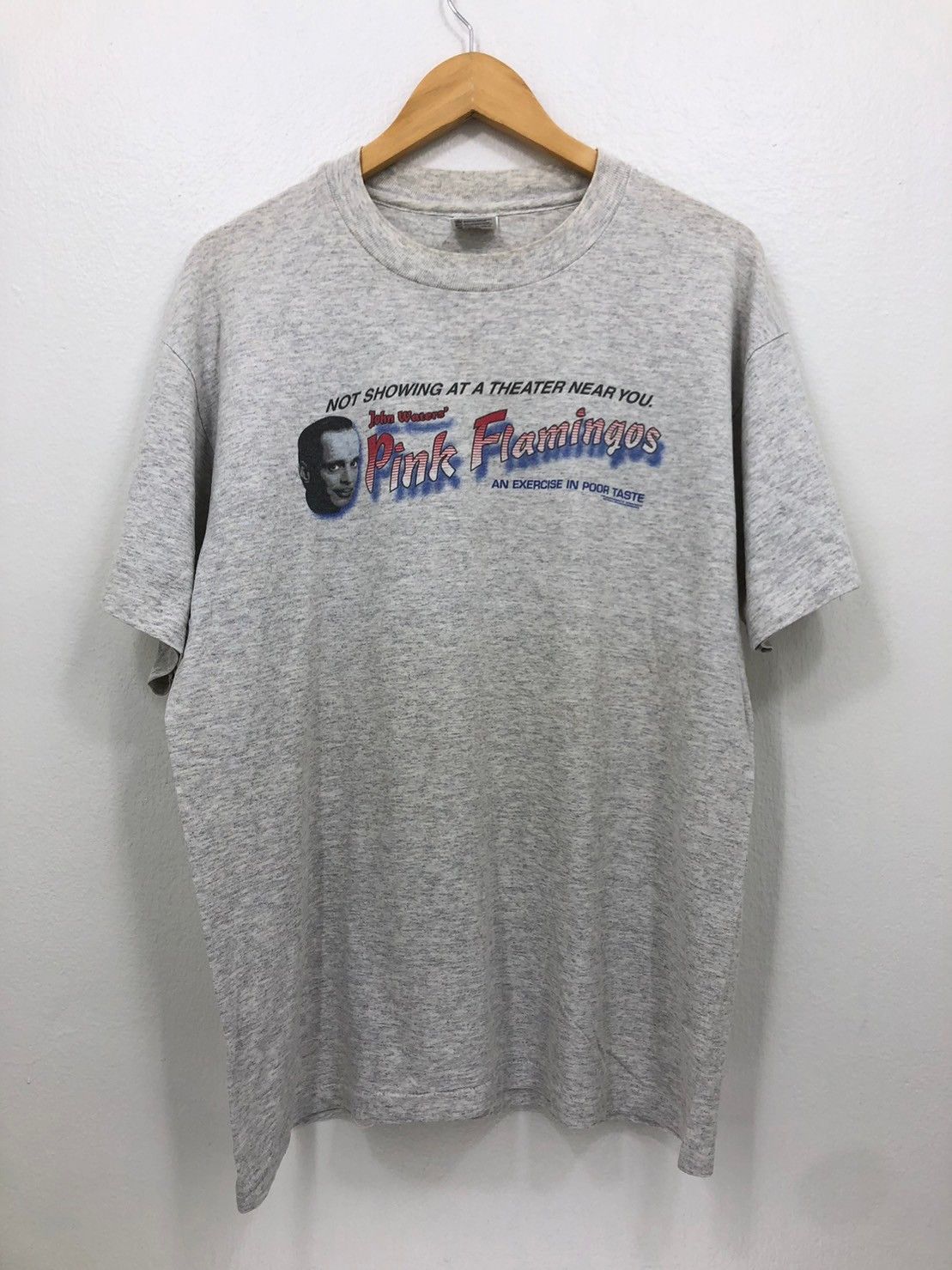 Vintage Vintage 1997's John Waters Pink Flamingos shirt Movie BN Size US L / EU 52-54 / 3 - 2 Thumbnail