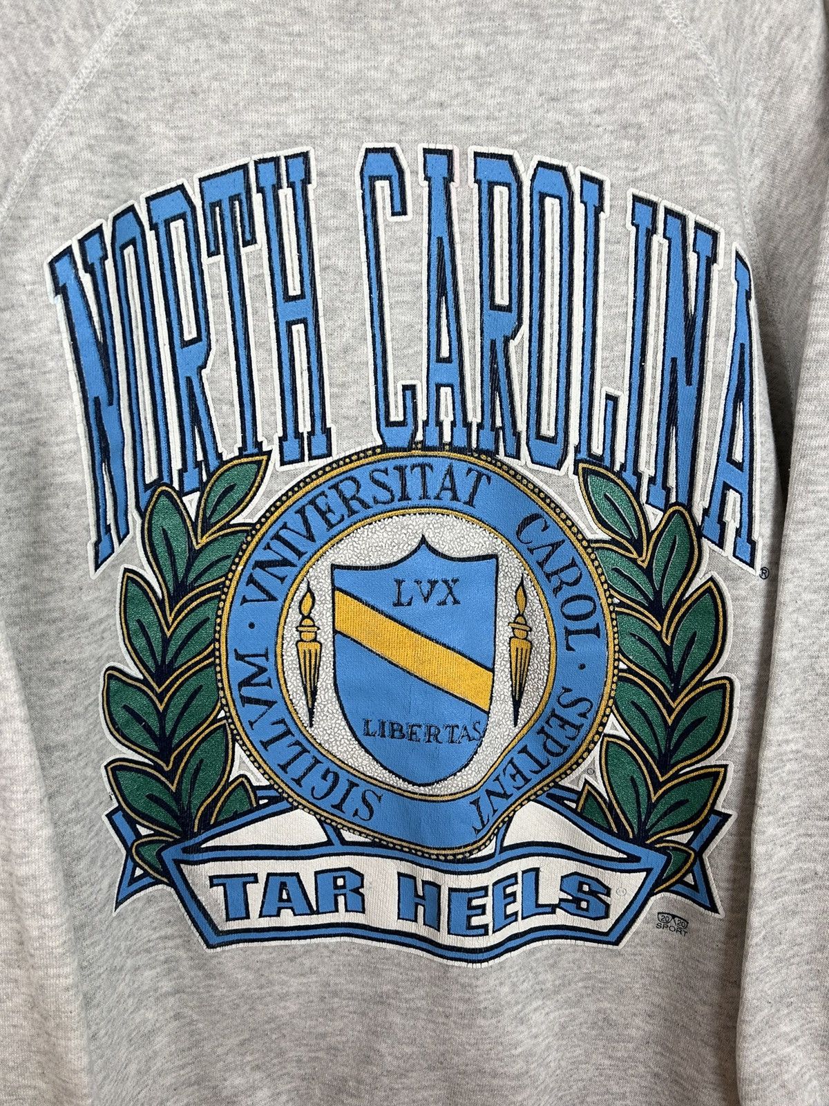 Vintage 80s Vintage North Carolina UNC Tar Heels Sweatshirt Crewneck Size US L / EU 52-54 / 3 - 2 Thumbnail