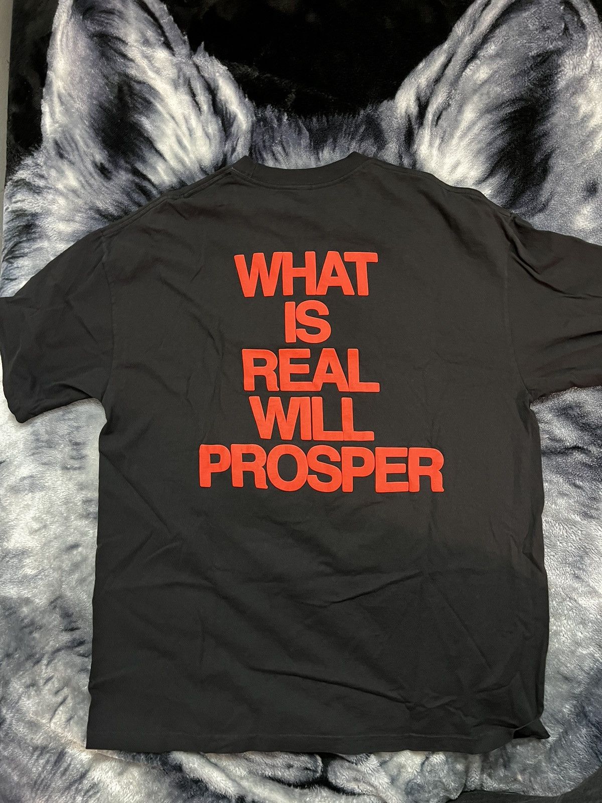 Rap Tees × Revenge WHAT IS REAL WILL PROSPER TEE Size US XL / EU 56 / 4 - 4 Thumbnail