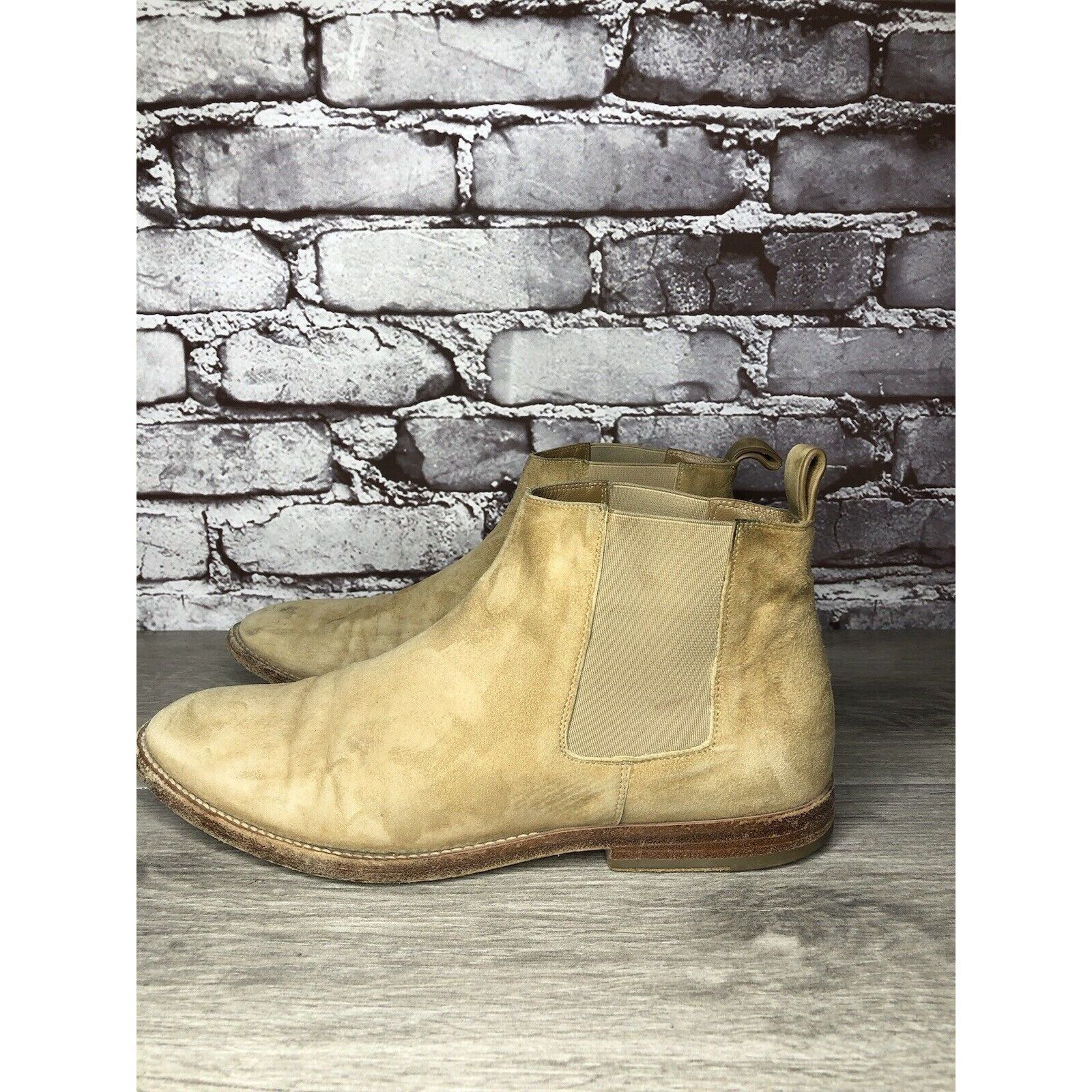 Other JENNI KAYNE Beige Suede Leather Casual Ankle Chelsea Boots W Size US 8 / IT 38 - 16 Thumbnail