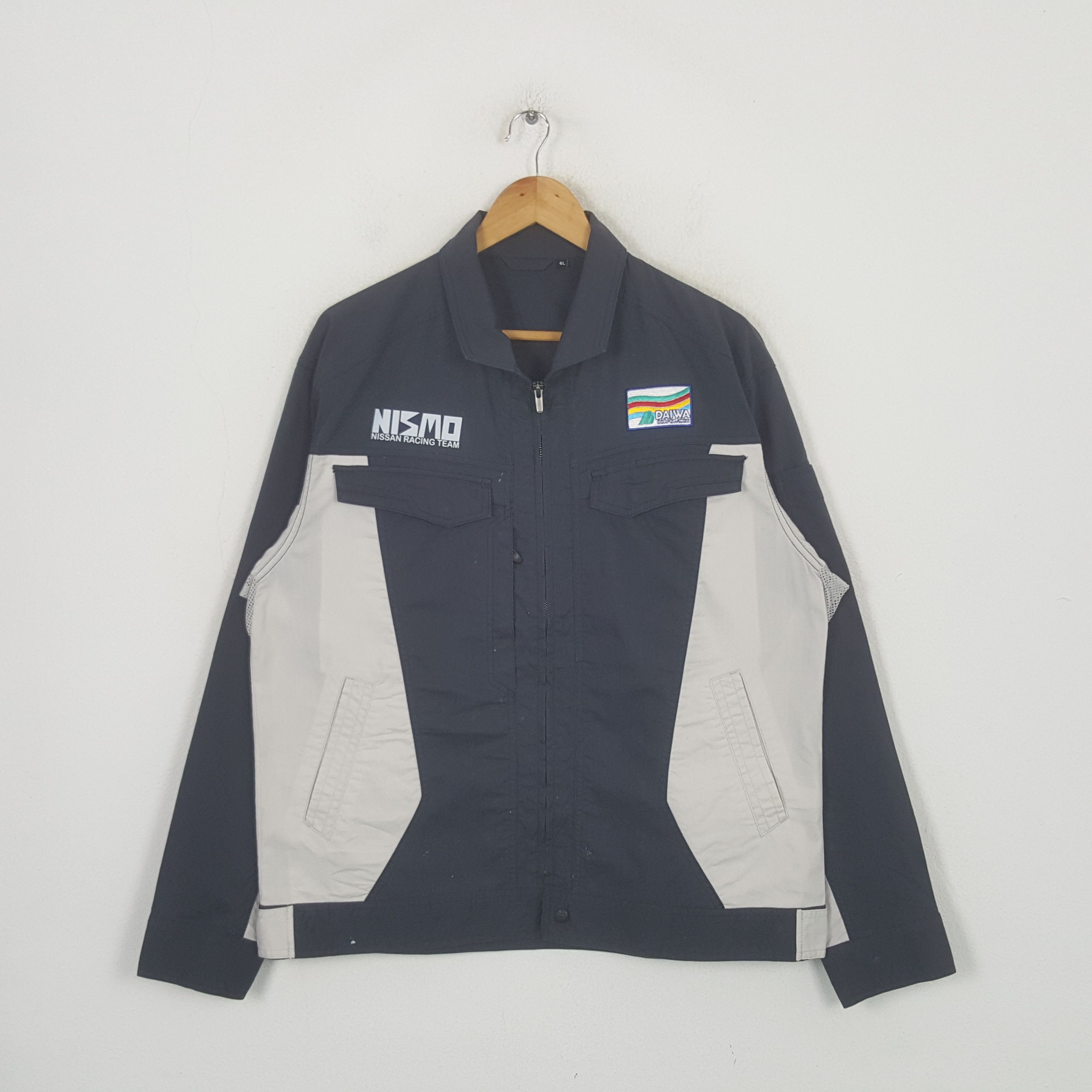 Nissan Vintage Nismo Nissan Racing Team Custom Jacket C296N25 Size US L / EU 52-54 / 3 - 3 Thumbnail