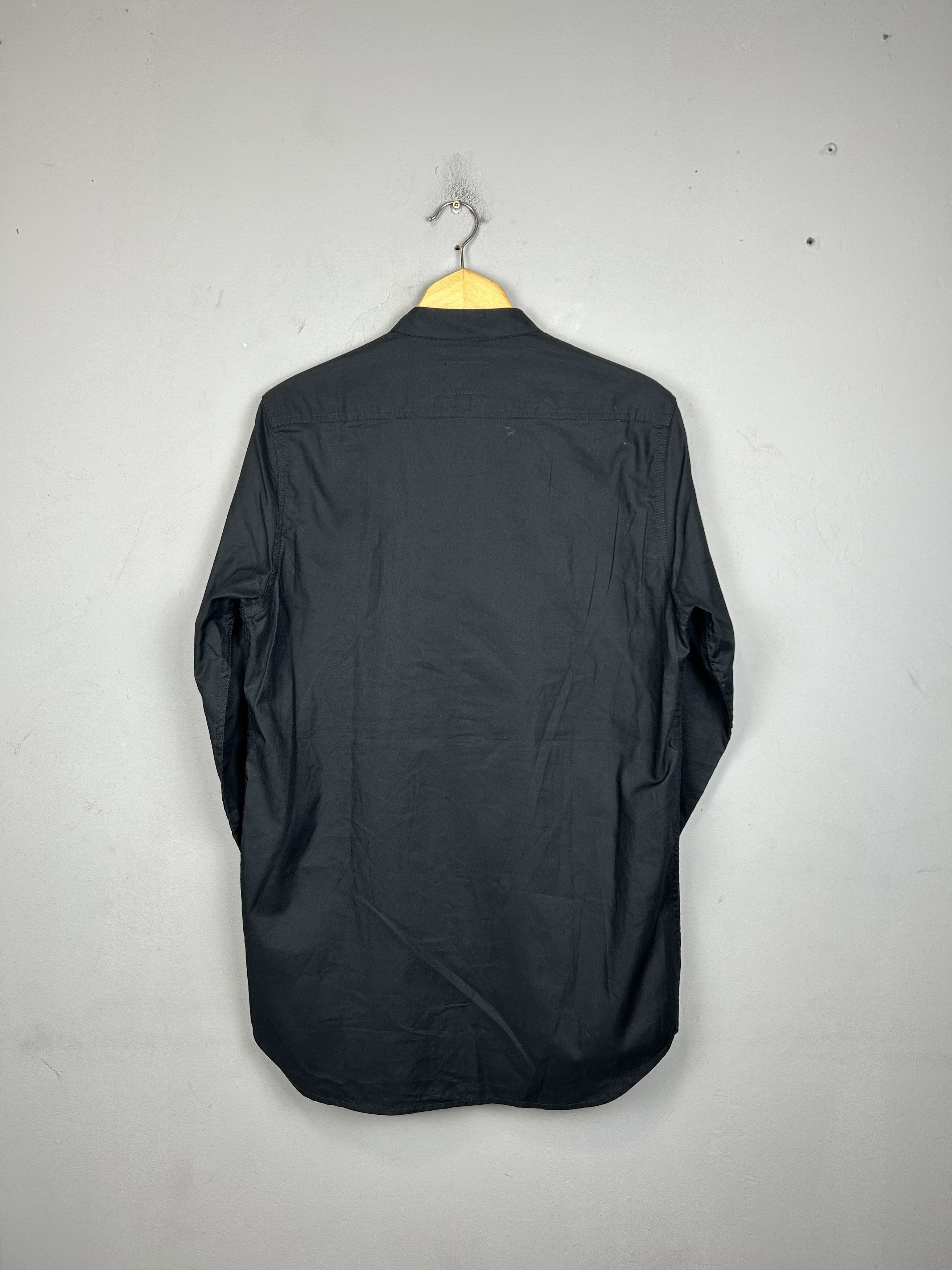 G-Star G-Star Shirt Black Stalt C-Less Clean Long Sleeve Small Logo Size US M / EU 48-50 / 2 - 5 Thumbnail