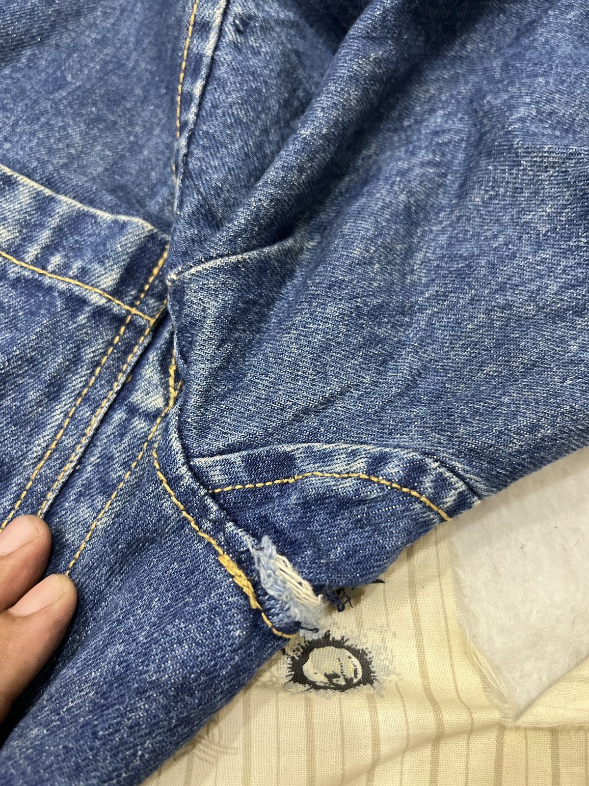 Guess (Zzzz)🔥🔥STEALS VINTAGE GUESS GEORGES MARCIANO DENIM JACKET Size US S / EU 44-46 / 1 - 15 Thumbnail