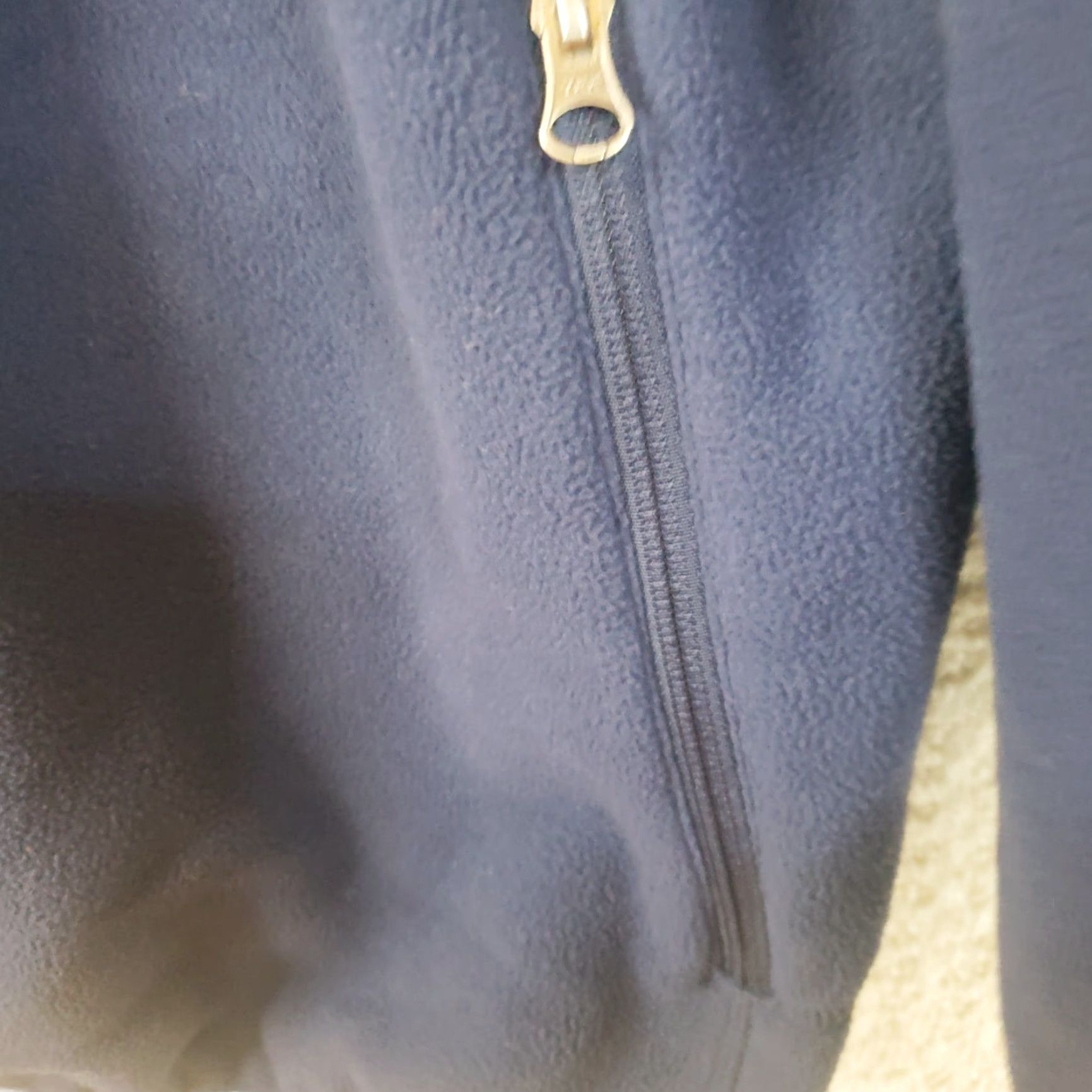 Vintage L.L. Bean Jacket Mens 2XL Blue Fleece Full Zip Polartec Mid-Length Windbreaker Pockets Size US XXL / EU 58 / 5 - 7 Thumbnail