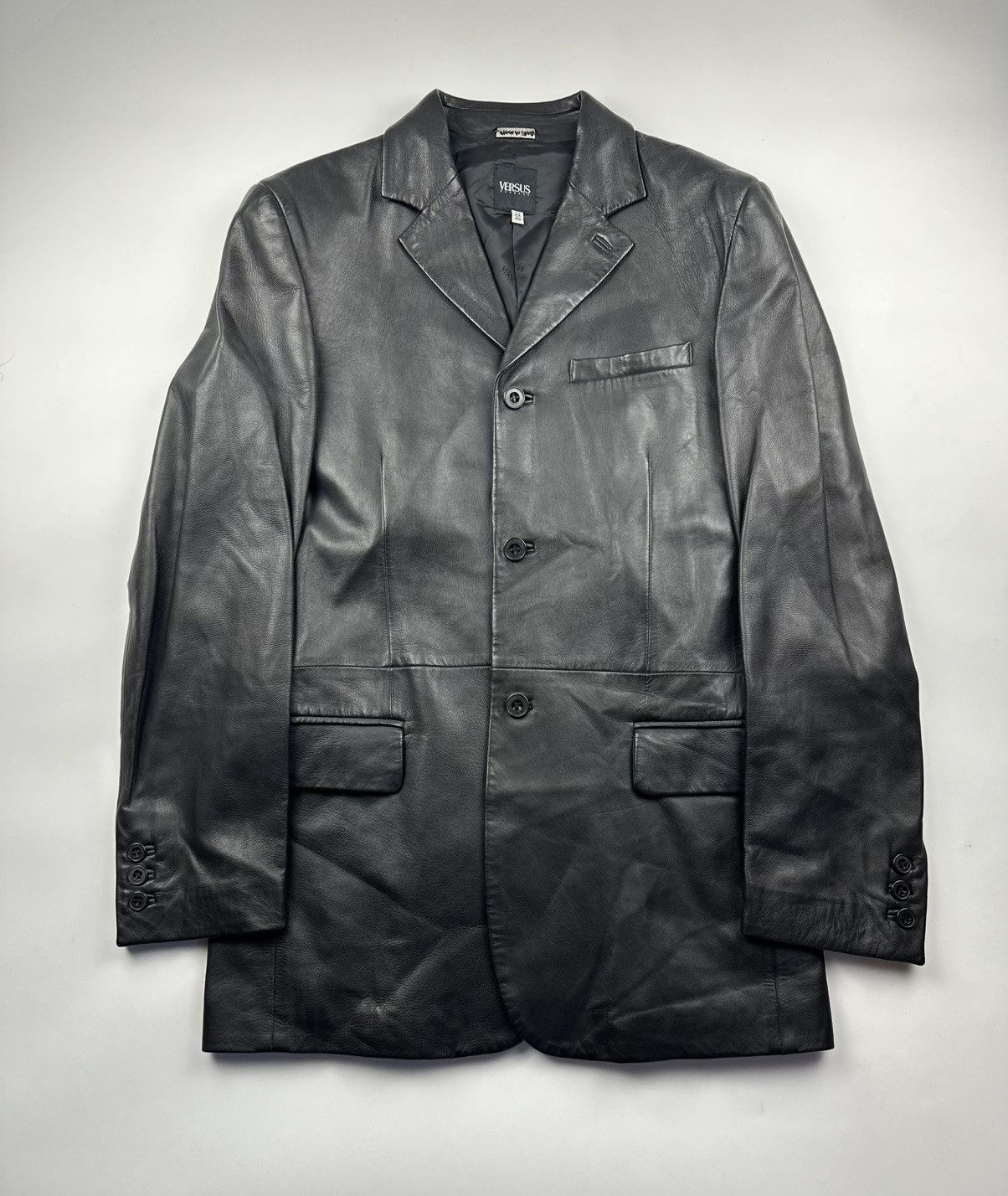 Versus Versace Versus versace leather jacket Size US S / EU 44-46 / 1 - 1 Thumbnail