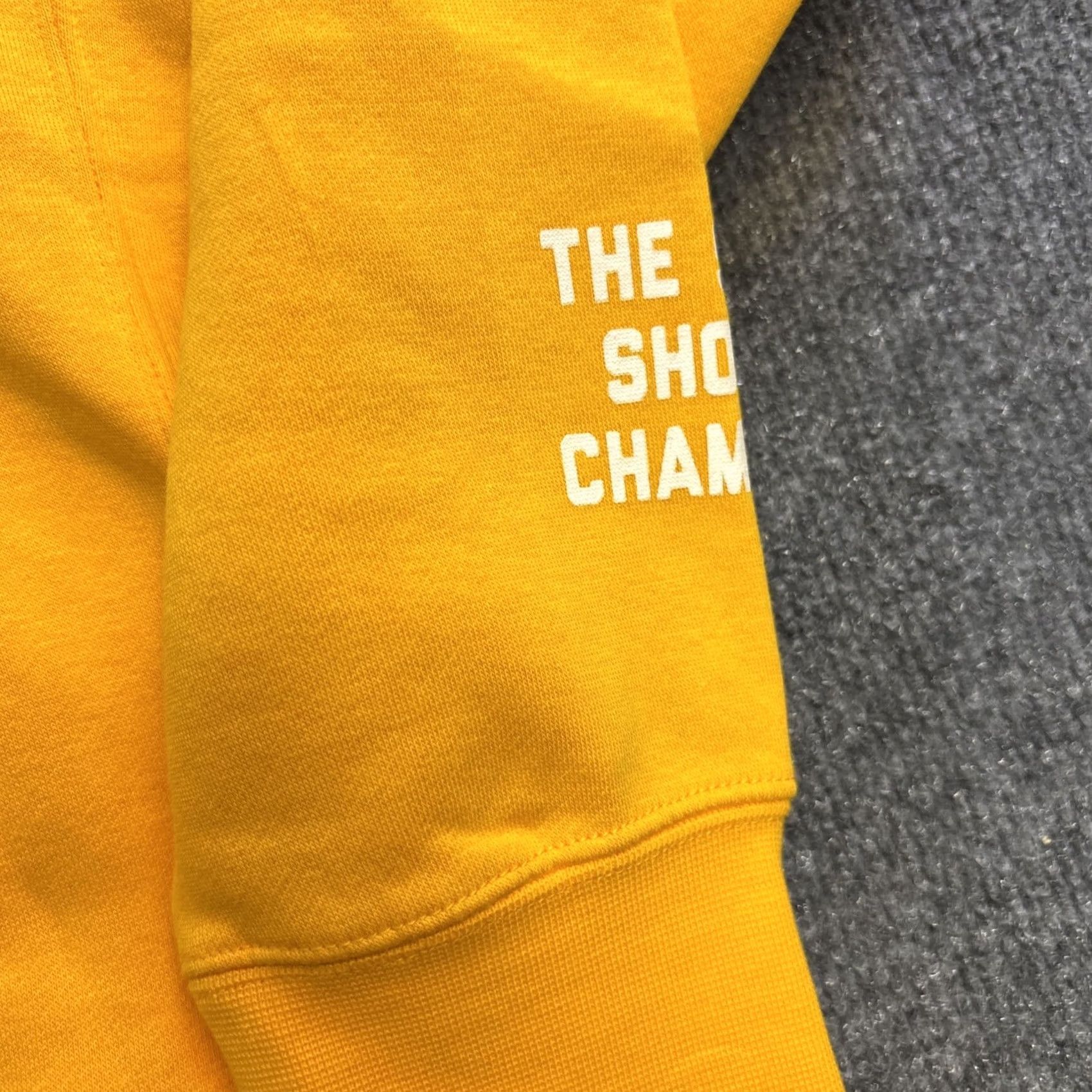 Nike NIKE Hoodie Mens XL Yellow Pinwheel Logo Pullover Hoodie Sweatshirt Sweater New Size US XL / EU 56 / 4 - 4 Thumbnail