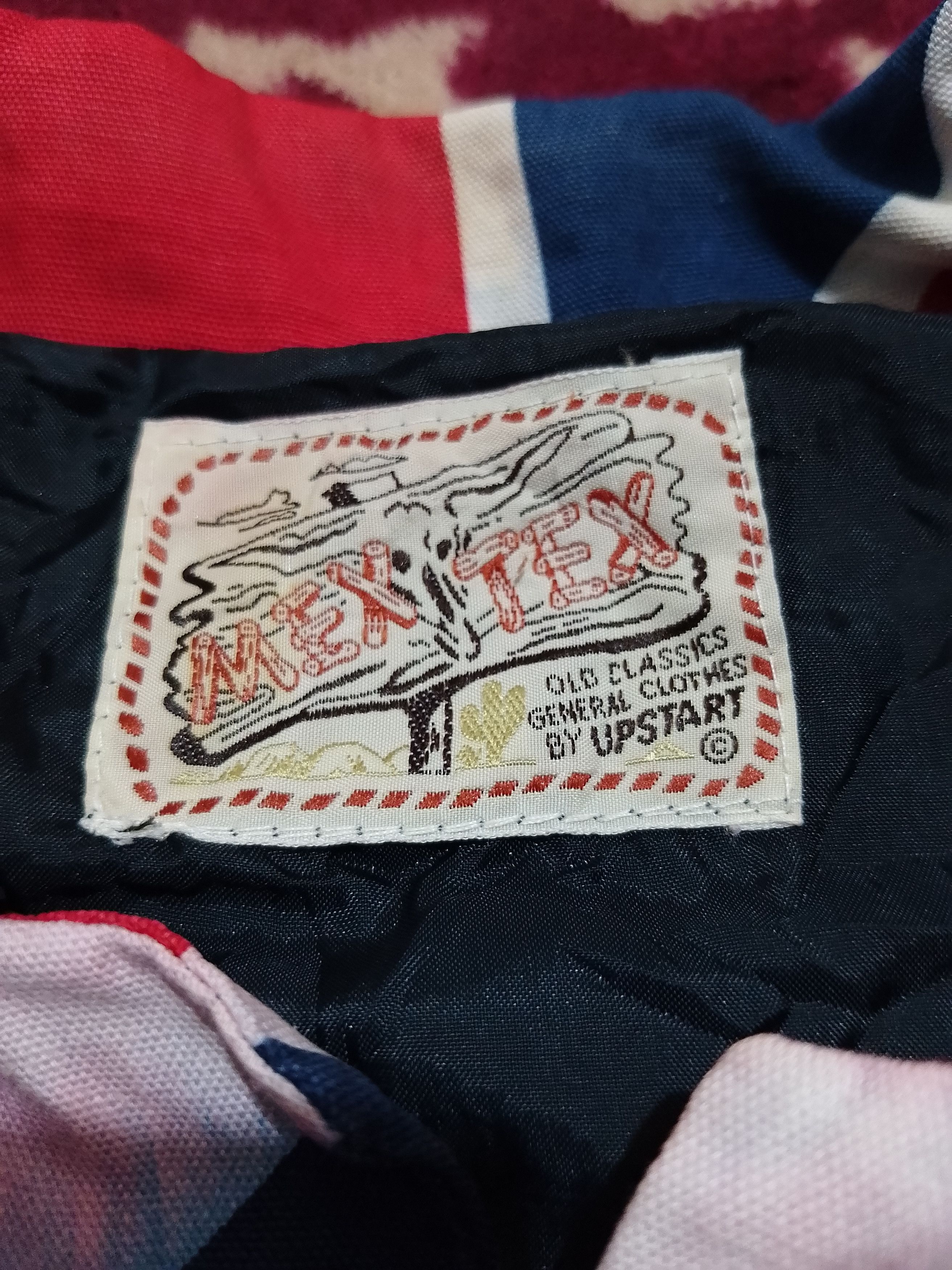 Seditionaries × Vintage Vintage 90s Full Big Flag England trucker jacket Size US S / EU 44-46 / 1 - 6 Thumbnail