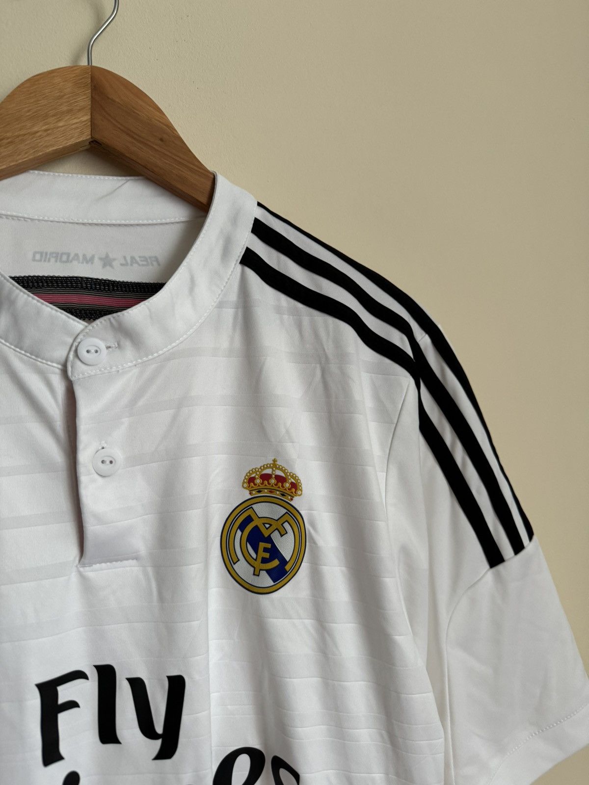 Adidas Real Madrid 2014-2015 Adidas Home Football Soccer Jersey Size US M / EU 48-50 / 2 - 2 Thumbnail