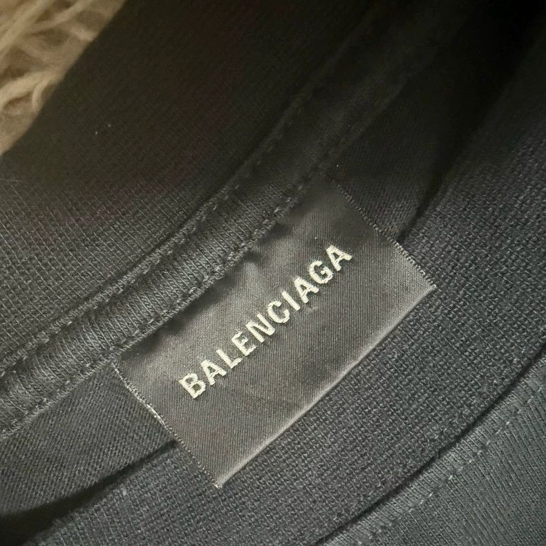 Balenciaga Balenciaga Graffiti Ink Short Sleeve T Size US S / EU 44-46 / 1 - 3 Thumbnail