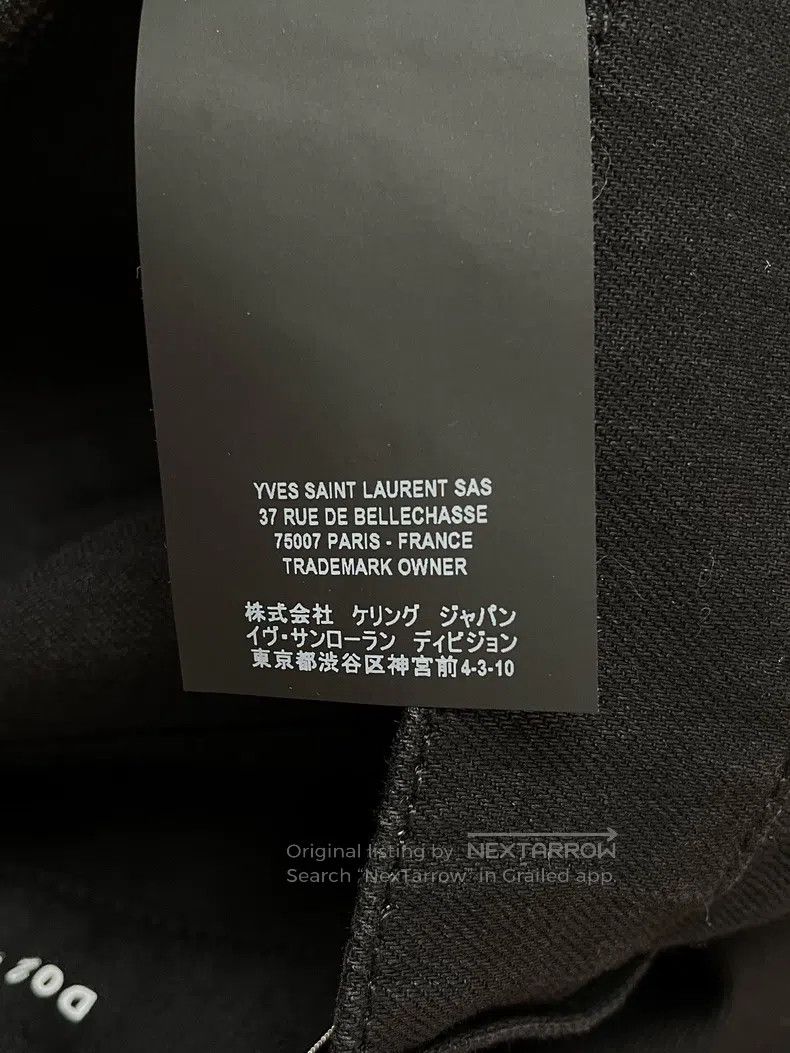 Saint Laurent Paris Saint Laurent Paris Classic Basic Denim Jeans Size US 31 - 7 Thumbnail