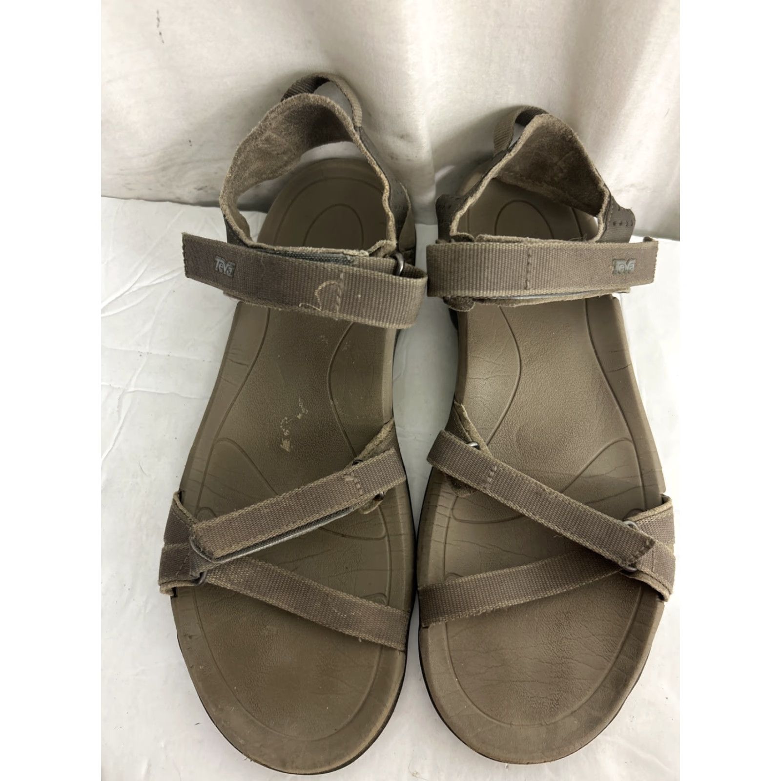 Teva Teva Womens Sandal Size 8 Gray Strappy Sling Back Open Toe Size US 8 / IT 38 - 7 Thumbnail