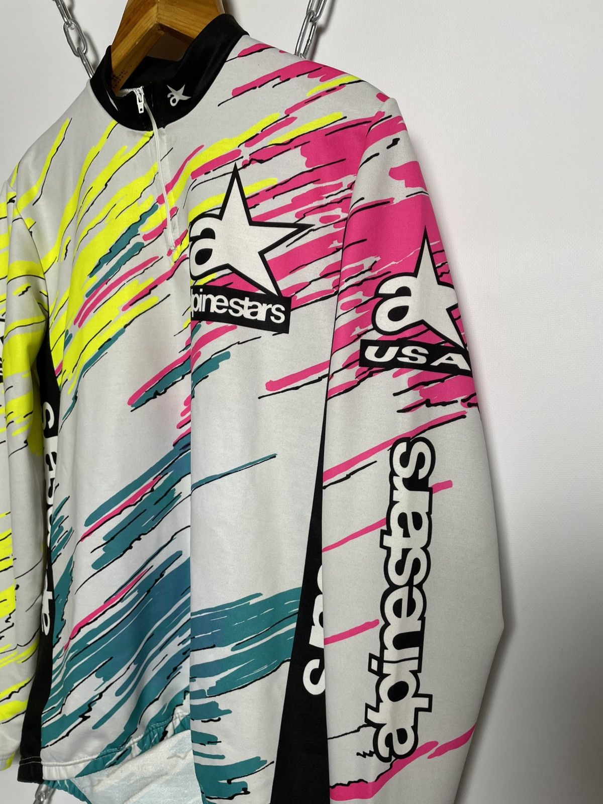 Alpinestars 🇺🇸Vintage Alpinestars Racing Longsleeve Size US S / EU 44-46 / 1 - 3 Thumbnail