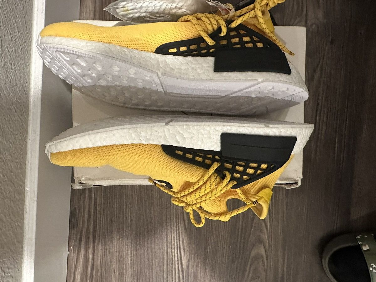 Adidas × Human Made Adidas NMD HU x Pharrell ‘Human Race Yellow’ Size US 9 / EU 42 - 9 Thumbnail
