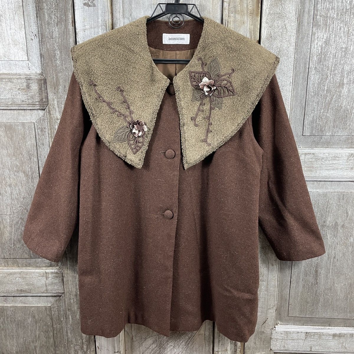 Japanese Brand × Vintage Vintage Japanese Brand Dorotuy Wool Jacket Size XL / US 12-14 / IT 48-50 - 1 Thumbnail