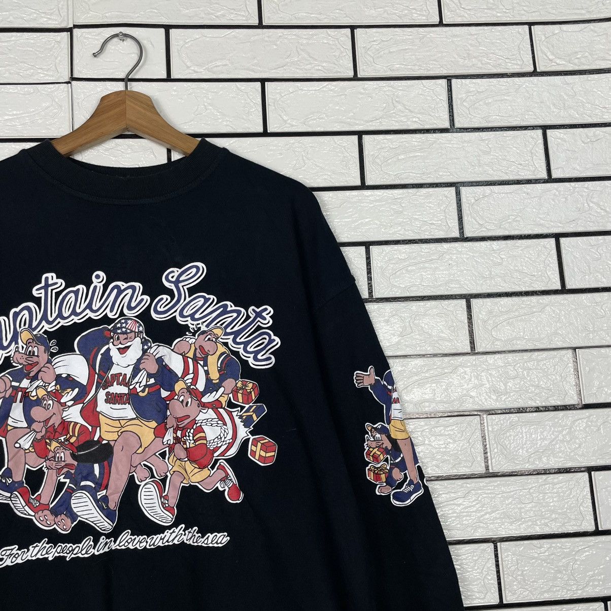 Japanese Brand Captain Santa Big Print Black Sweatshirt Size US M / EU 48-50 / 2 - 5 Thumbnail